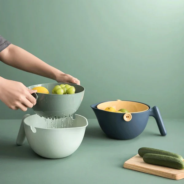 Rotating Colander & Bowl Set