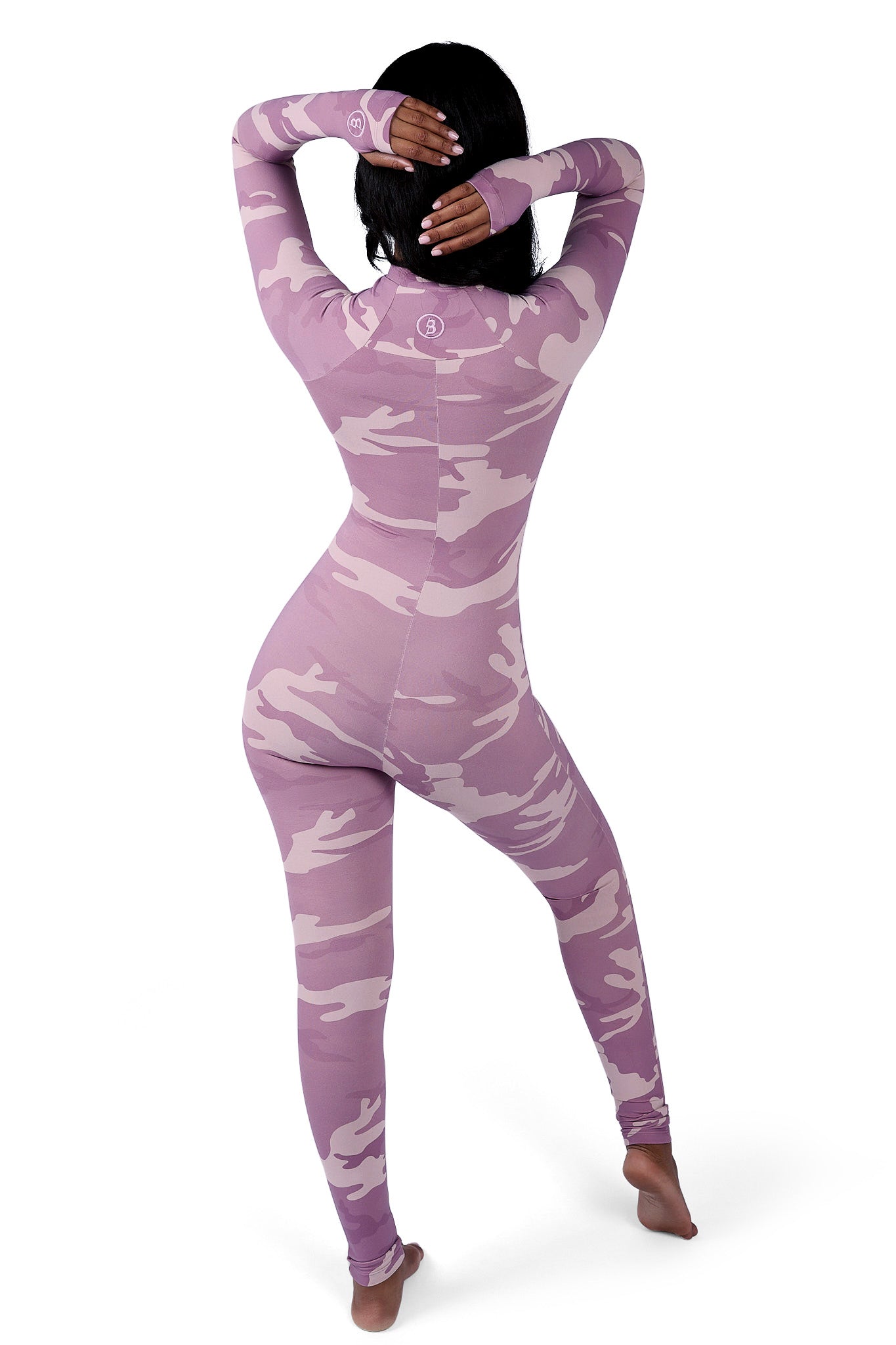 BASICS JUMPSUIT (PINK CAMO)