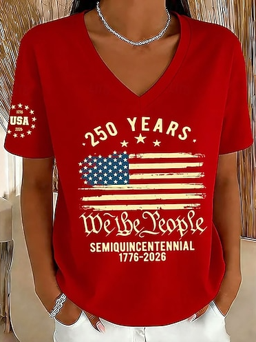 Cotton Text Letters Regular Fit Elegant T-Shirt