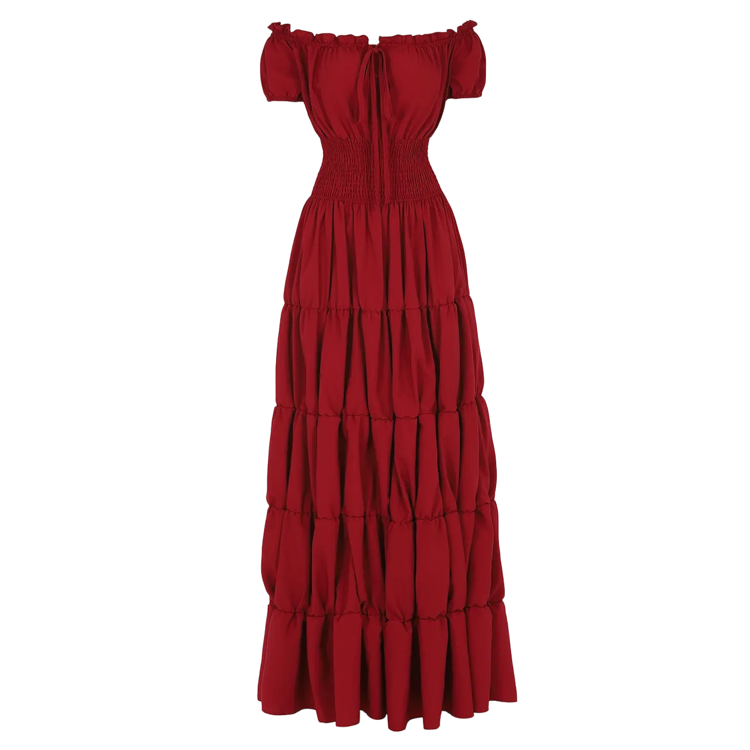 ✨Vintage Renaissance Lace-Up Maxi Dress