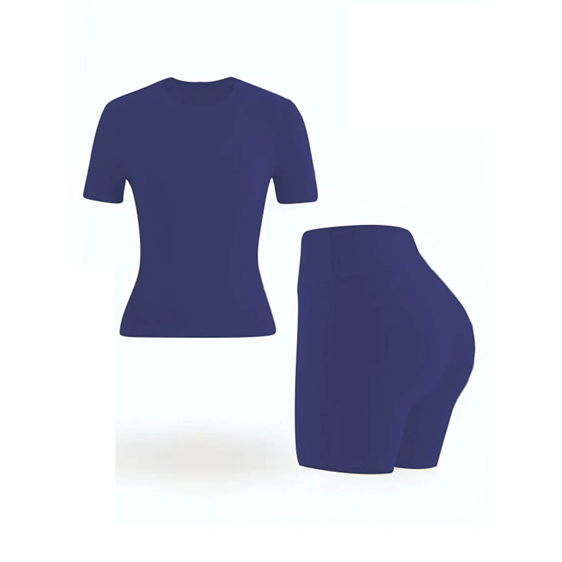 Women's Solid Color Tracksuit Set