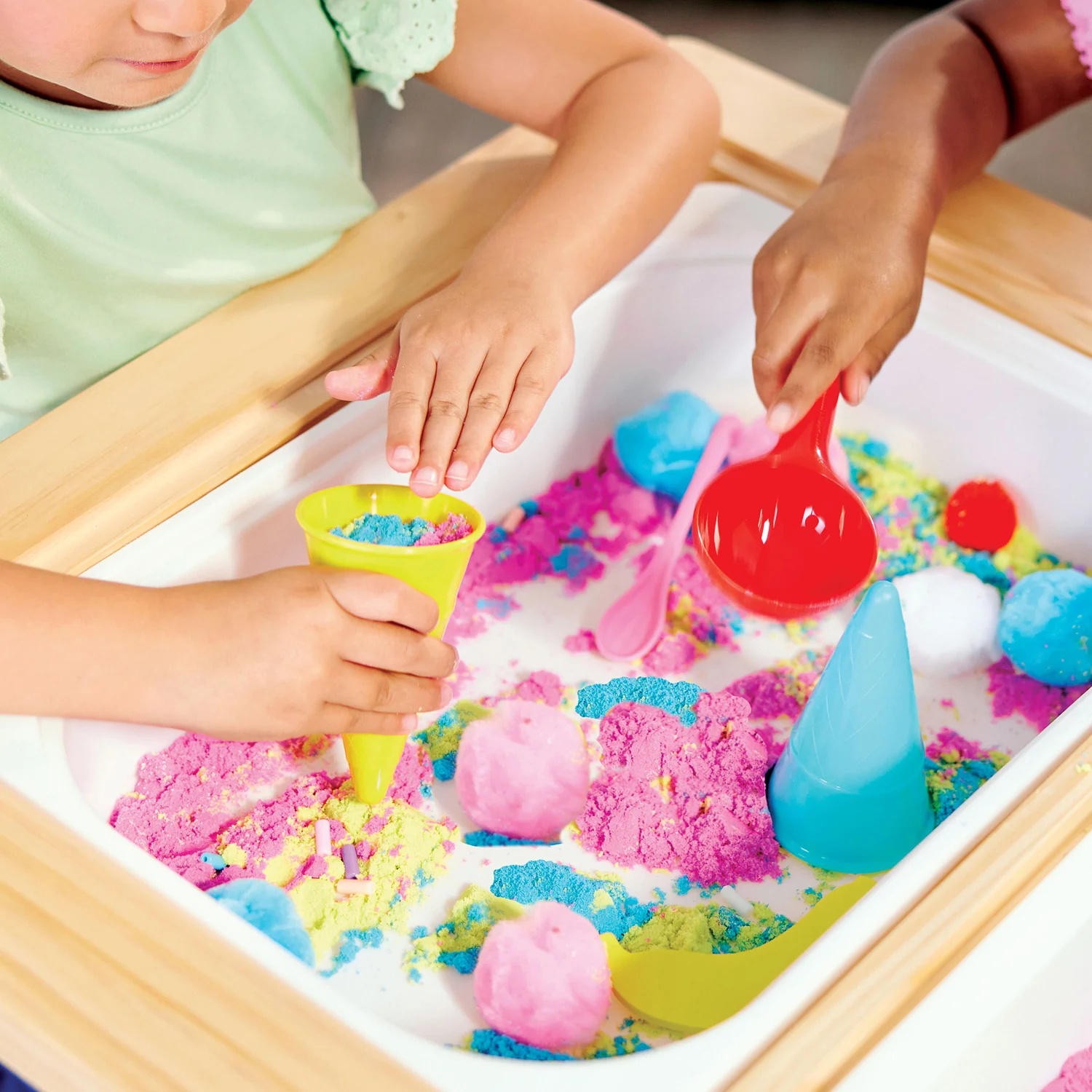 Deluxe Sensory Activity Table with Ice-Cream Shop