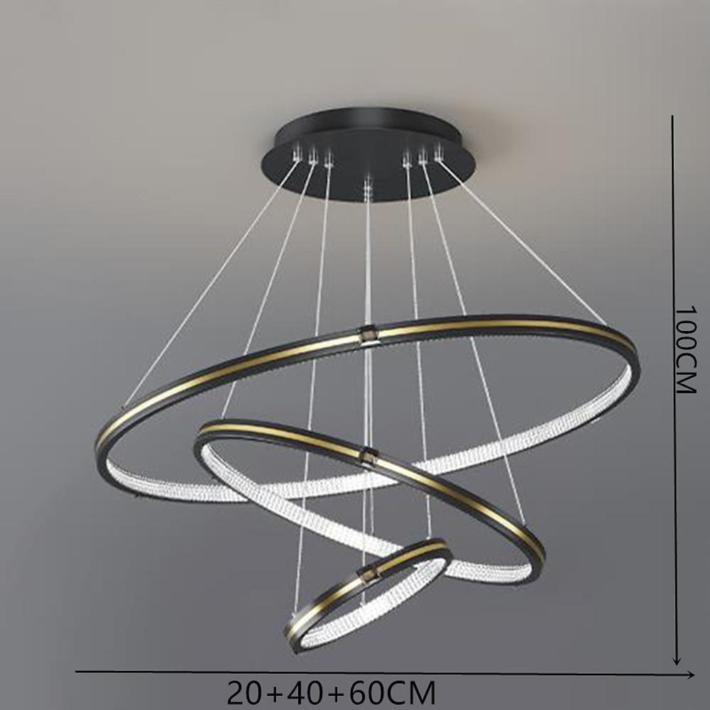 3 Ring Modern Chandeliers Dining Room Chandelier