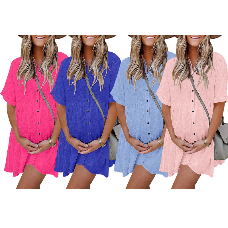 Women's Textured Babydoll Dress