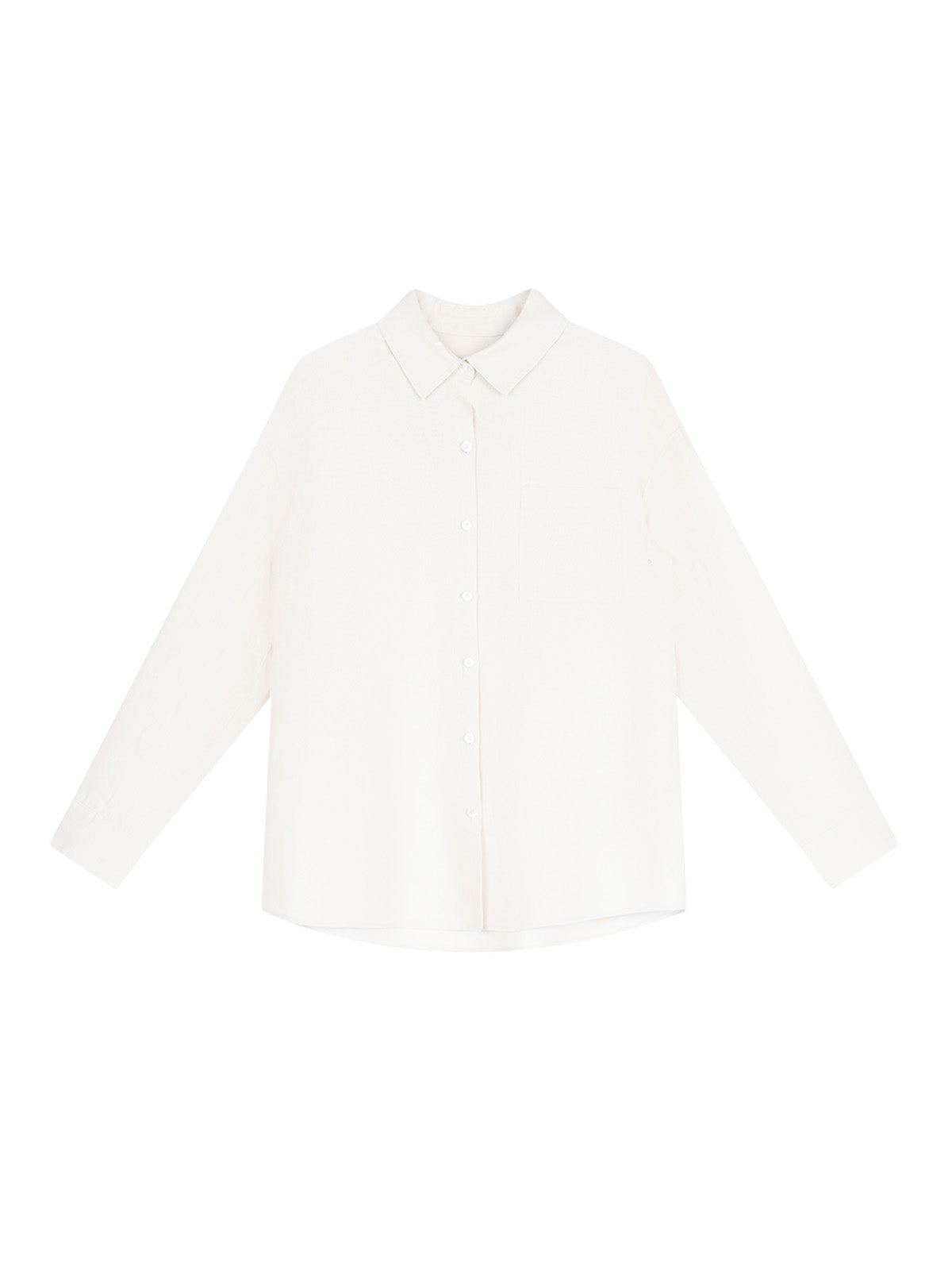 ASOBIO 100% Linen Button-Up Shirt