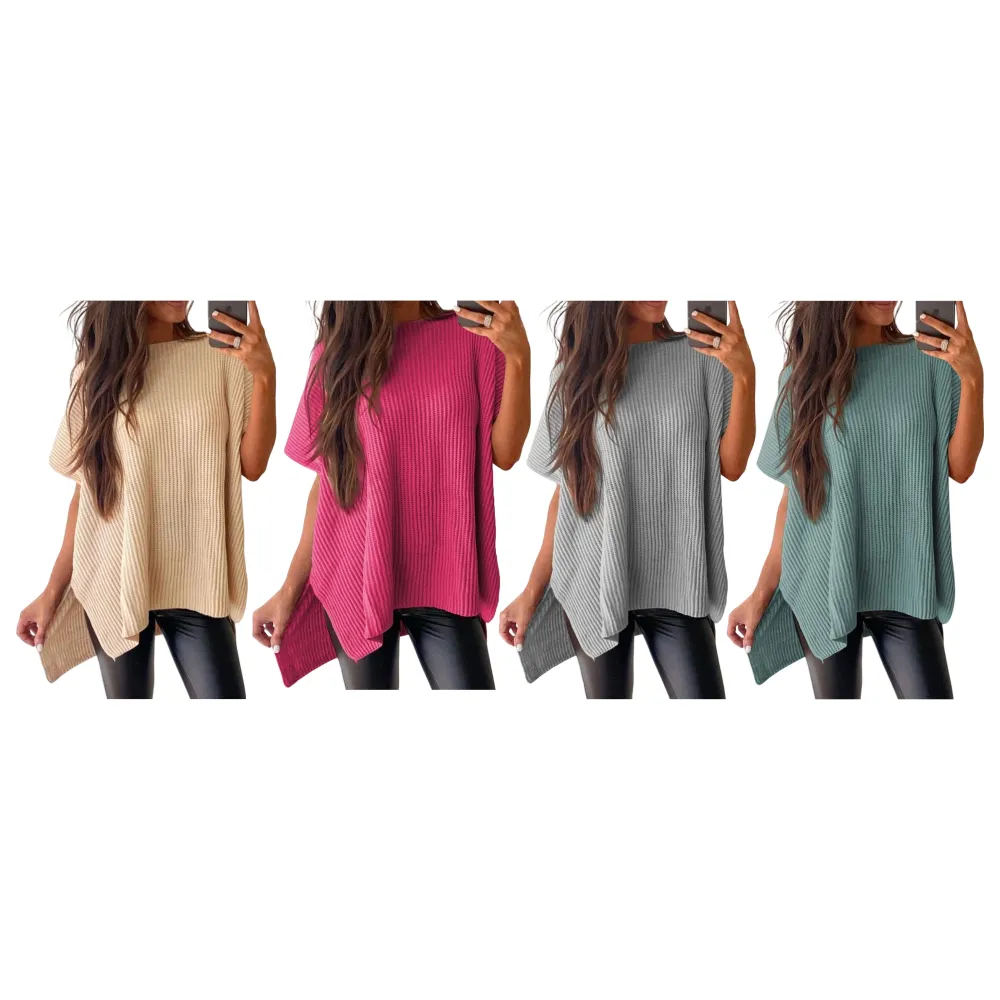 Women's Fall Clothing Oversized Knit Top