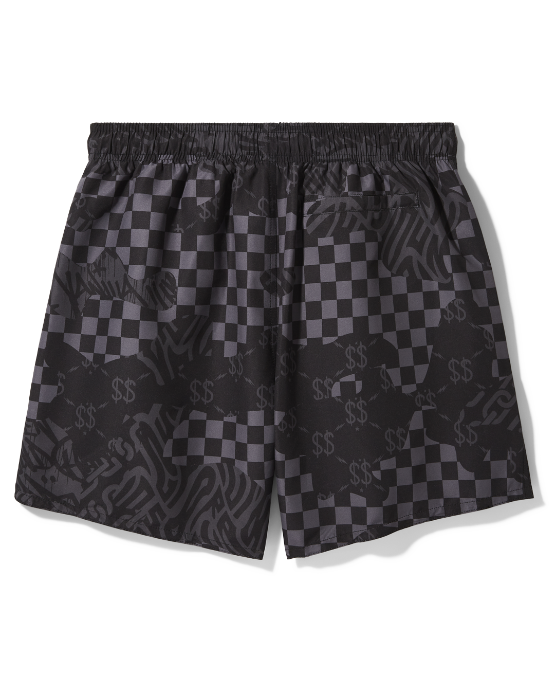 3AM CHECK SWIM SHORTS