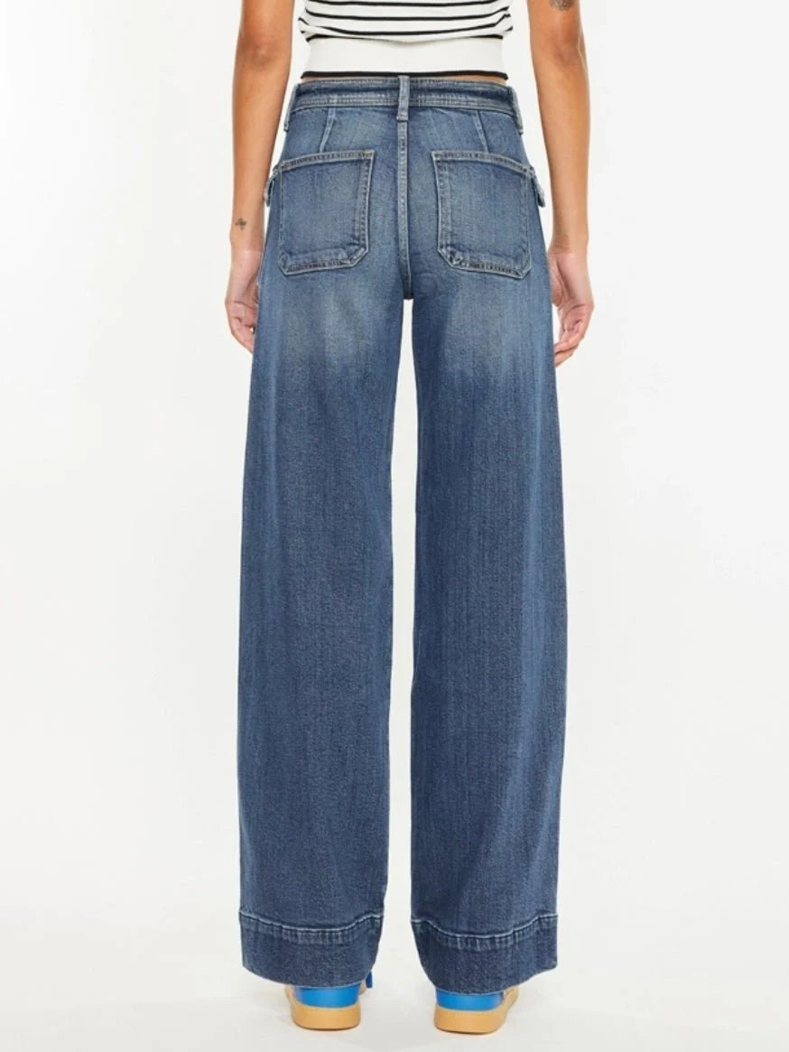 Full Utility Wide Leg Jeans