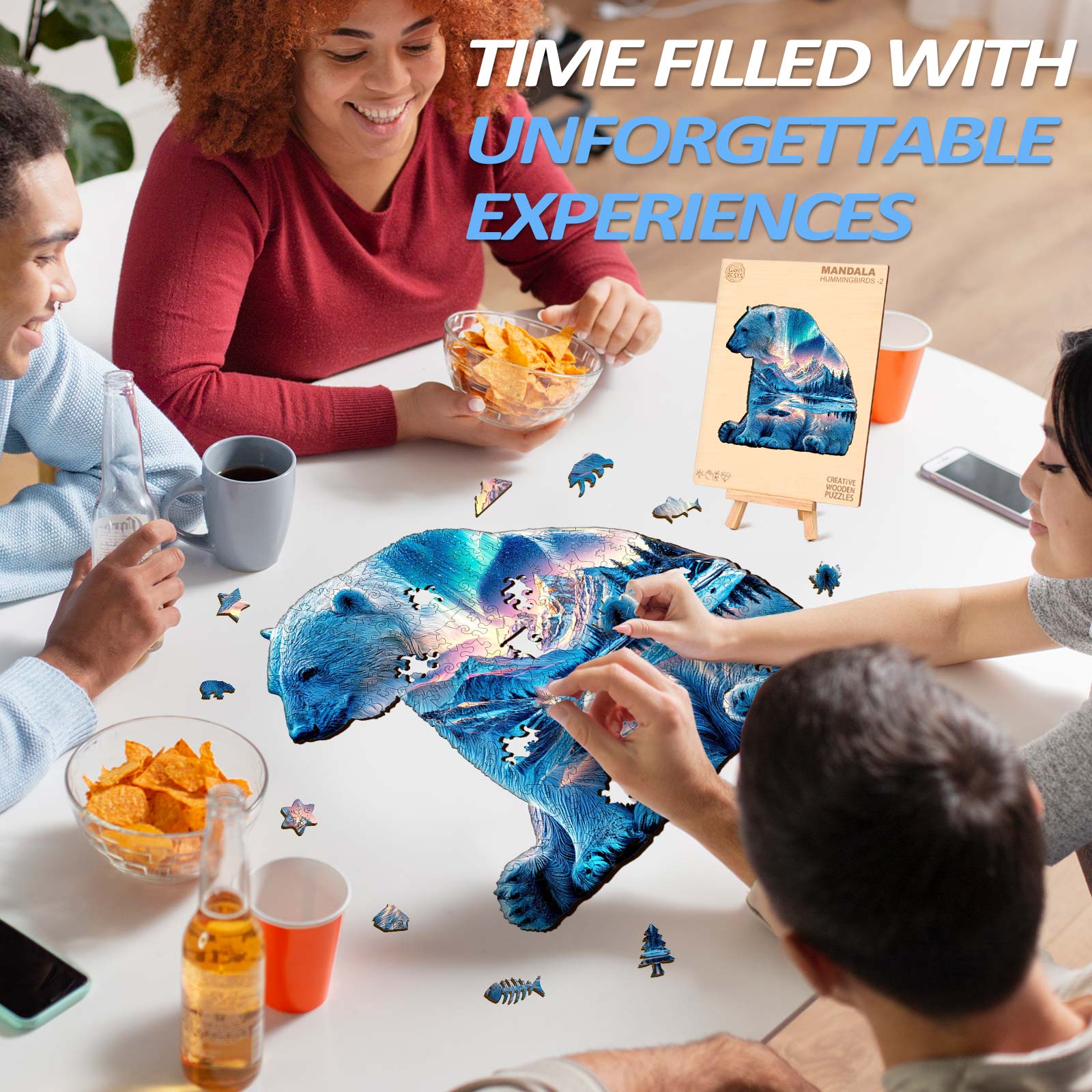 Frozen Dreams Wooden Jigsaw Puzzle