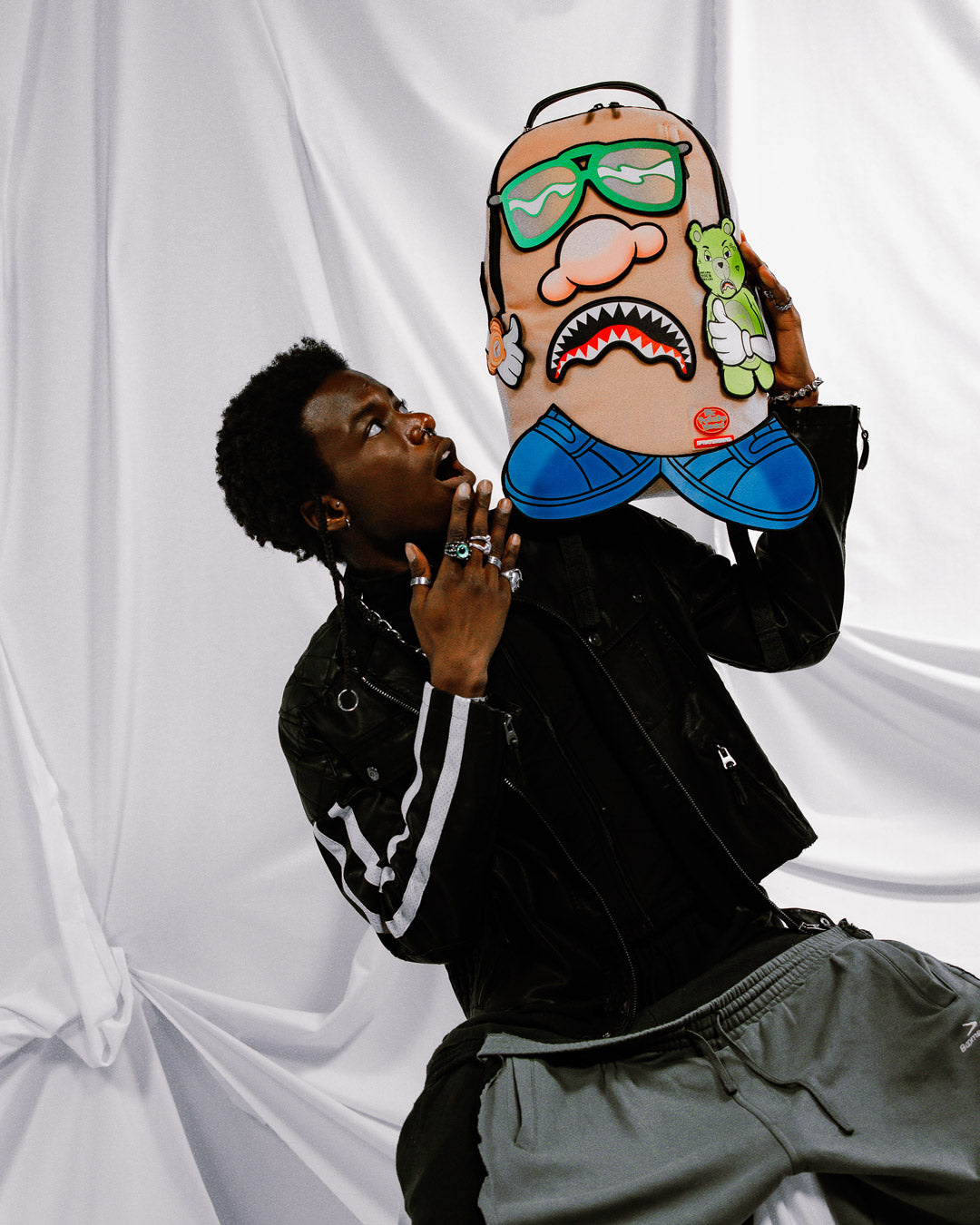 MR. POTATO HEAD VELCRO PATCH MIX-IT-UP DLXSV BACKPACK