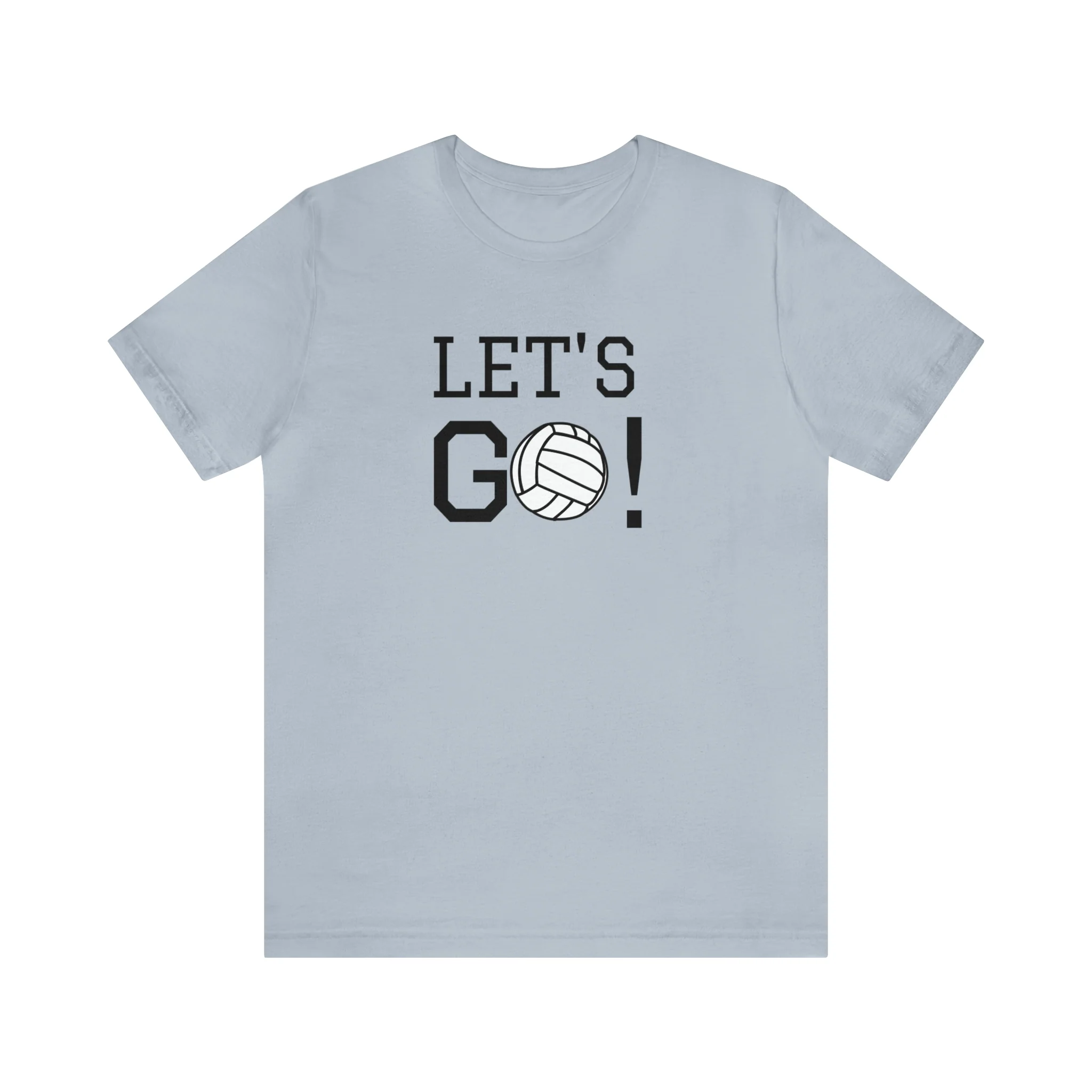 Let's Go! Volleyball Unisex Jersey Short Sleeve Tee