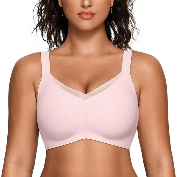 Women Wireless V-Neck Mesh Bralette (Just $3 Each!)