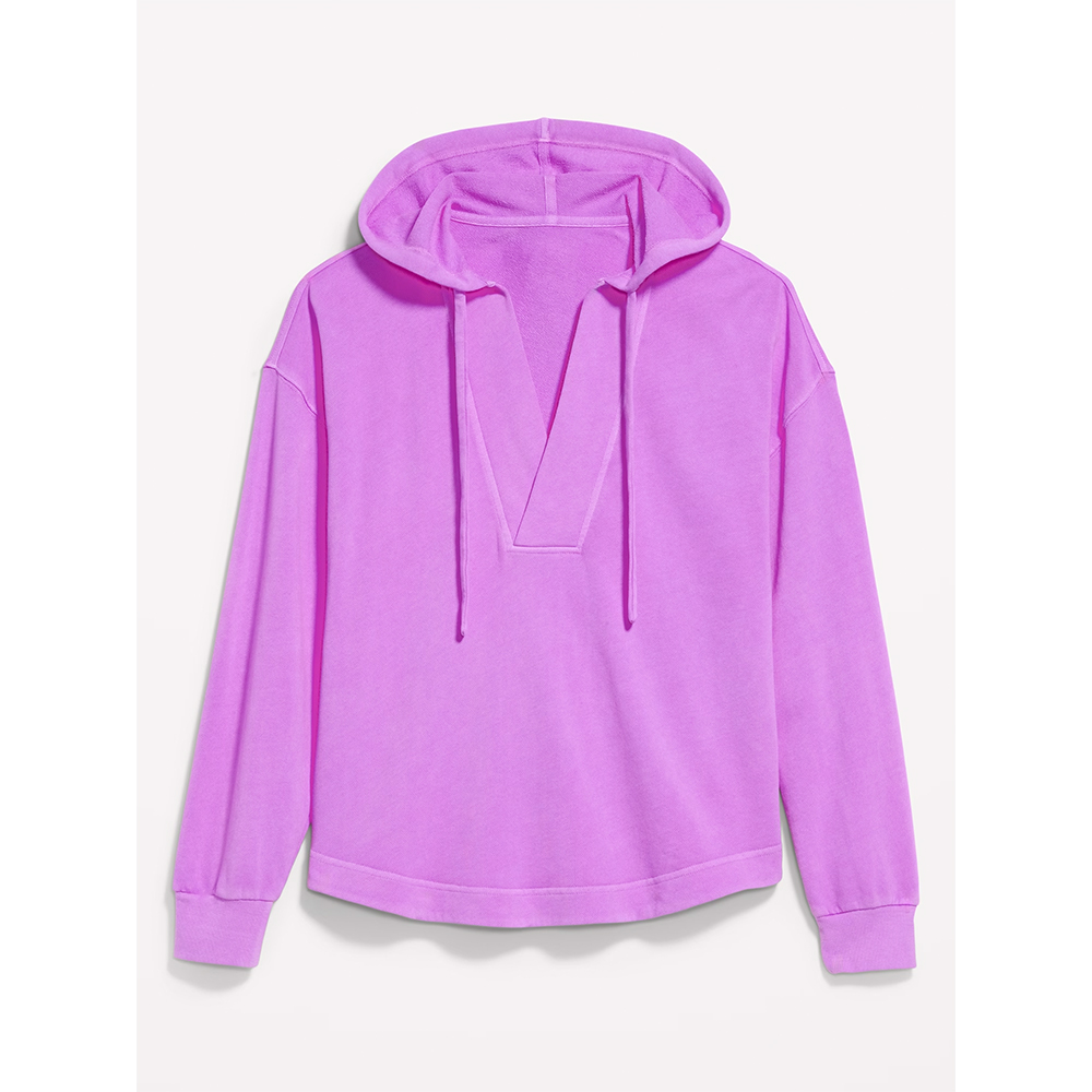 Women's 2 Piece Outfits Oversized Tunic Beach Hoodie  Shorts Set