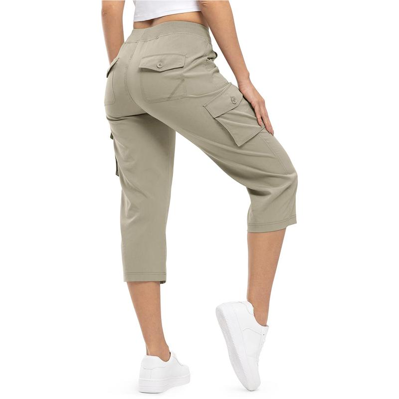 Women’s Lightweight Quick-Dry Capri Cargo Pants