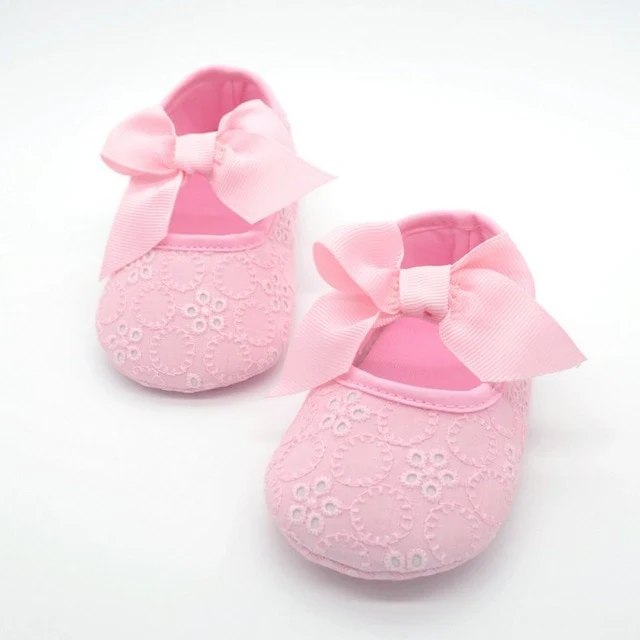 First Walkers  Bowknot Baby Girl Shoes