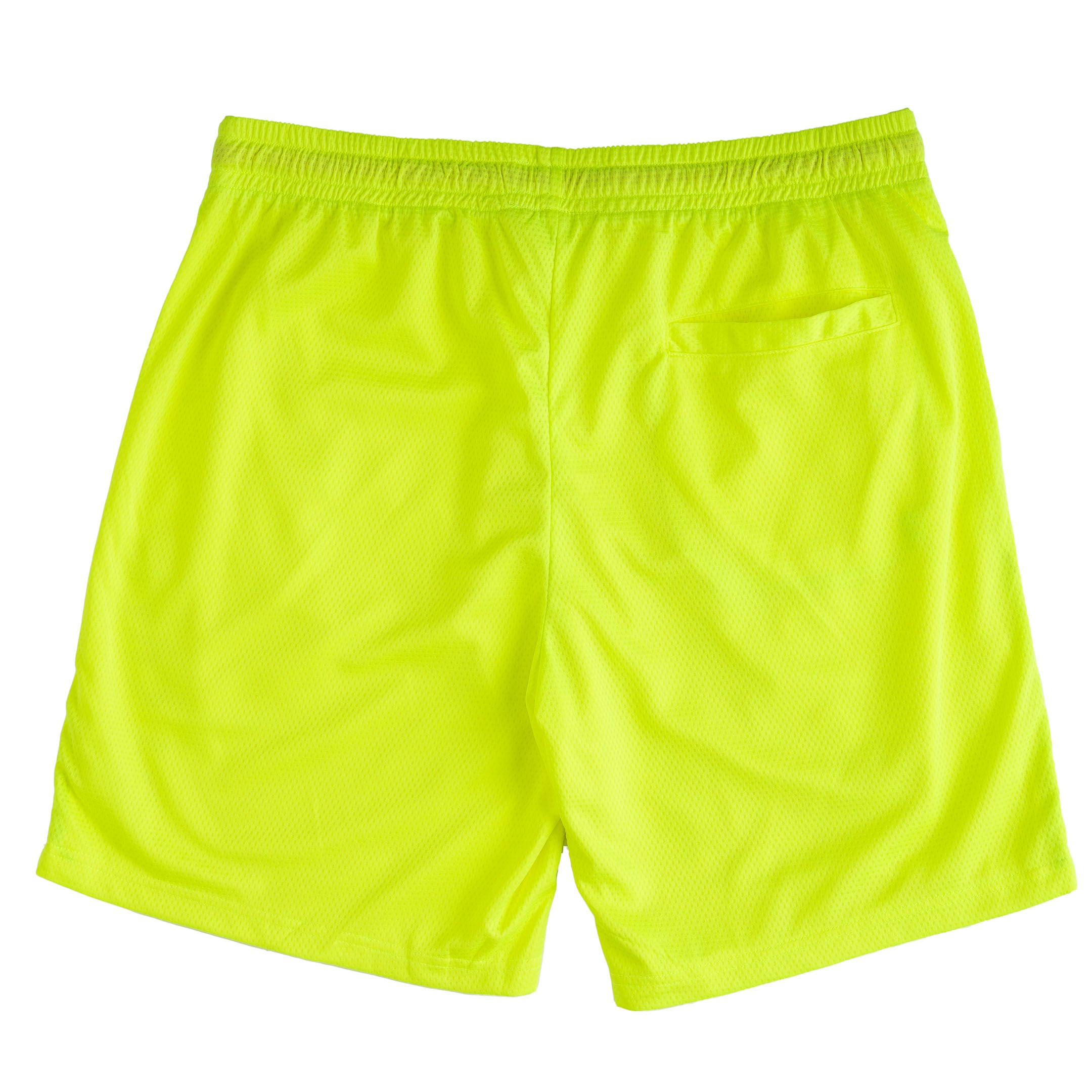 RELAXED CUT SHORTS FLAME - NEON YELLOW / BLACK