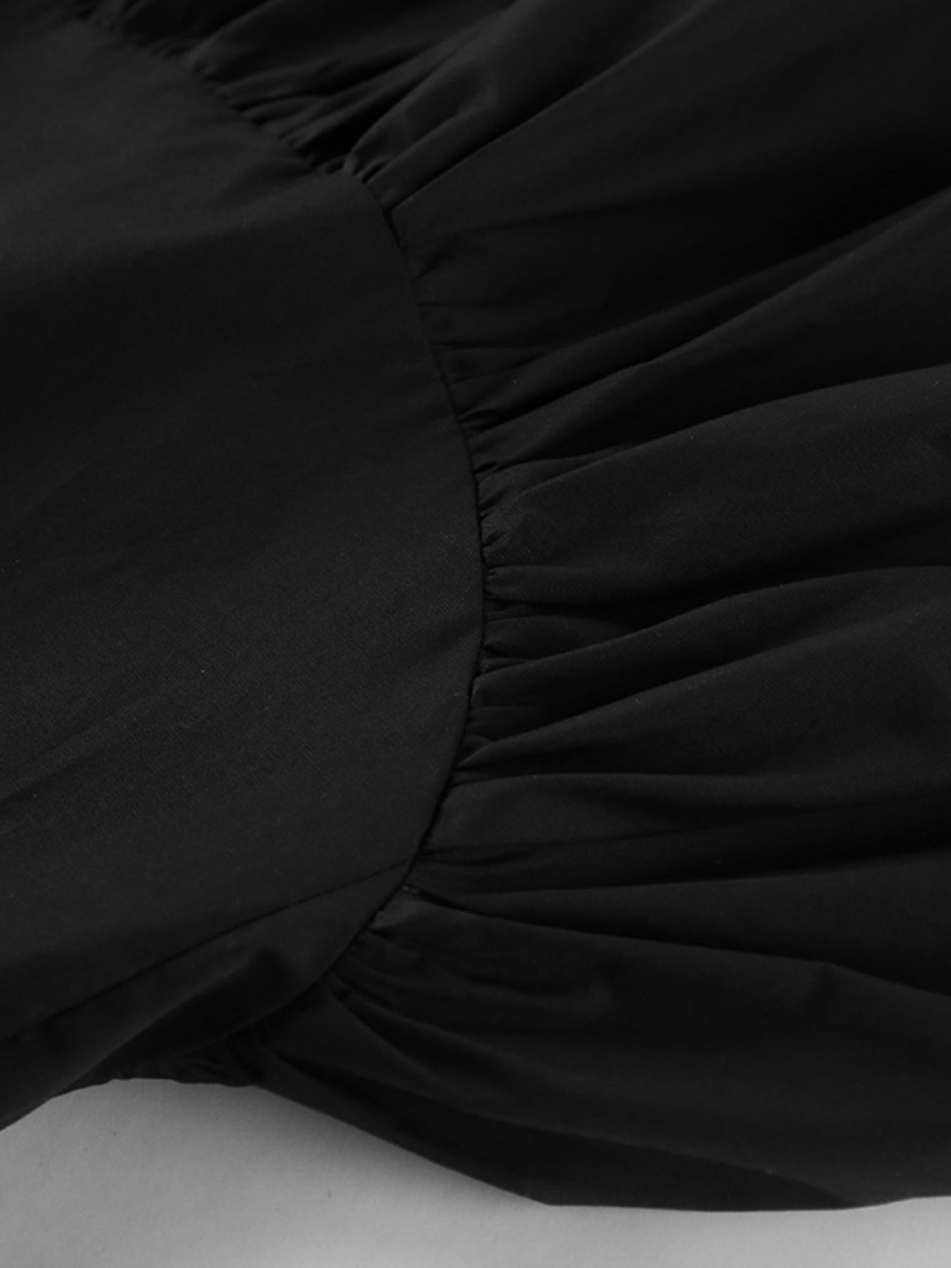 Asymmetrical Ruffle Hem Midi Skirt