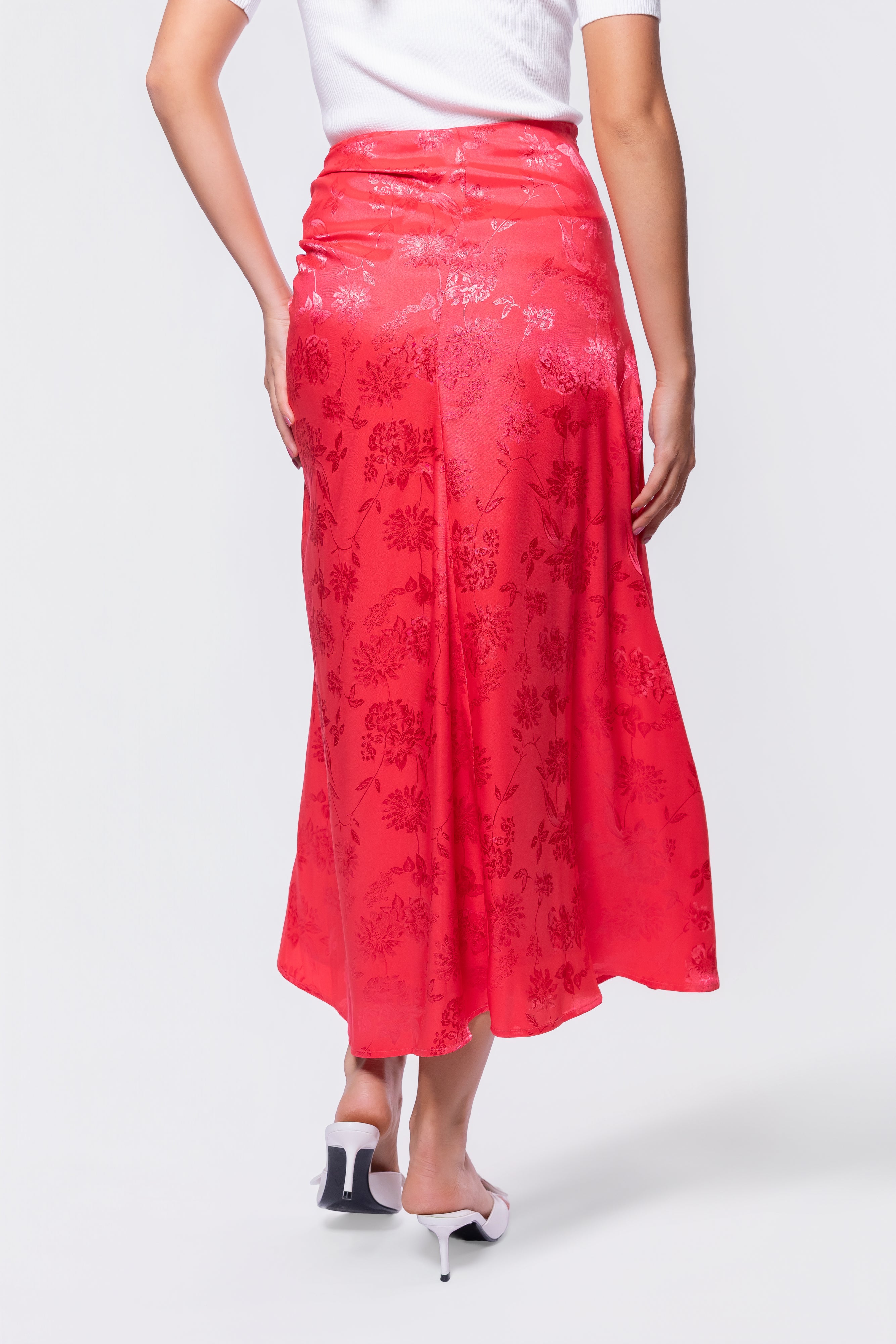 Amaris Skirt (Coral Pink)