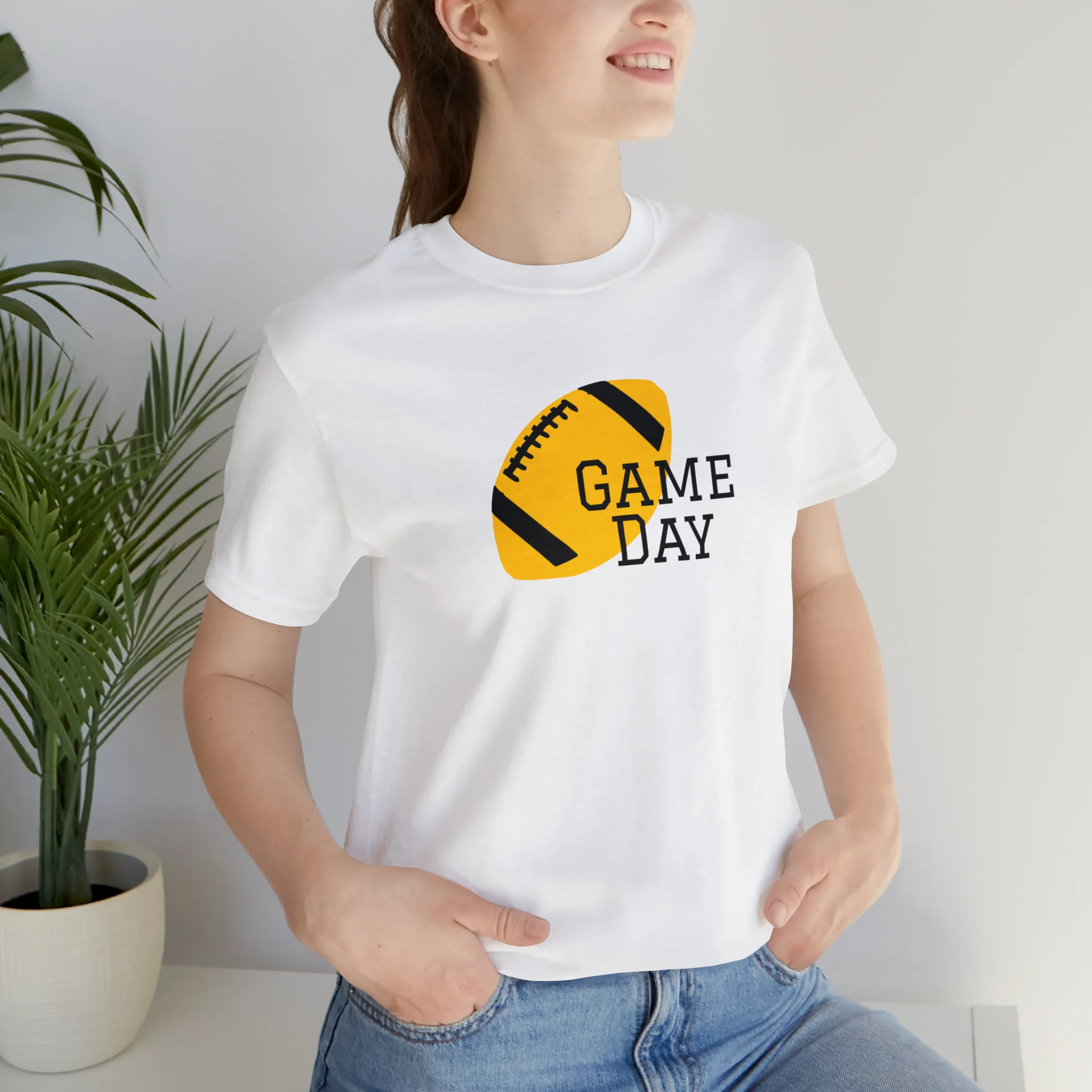 Game Day Football Unisex Jersey Short Sleeve Tee