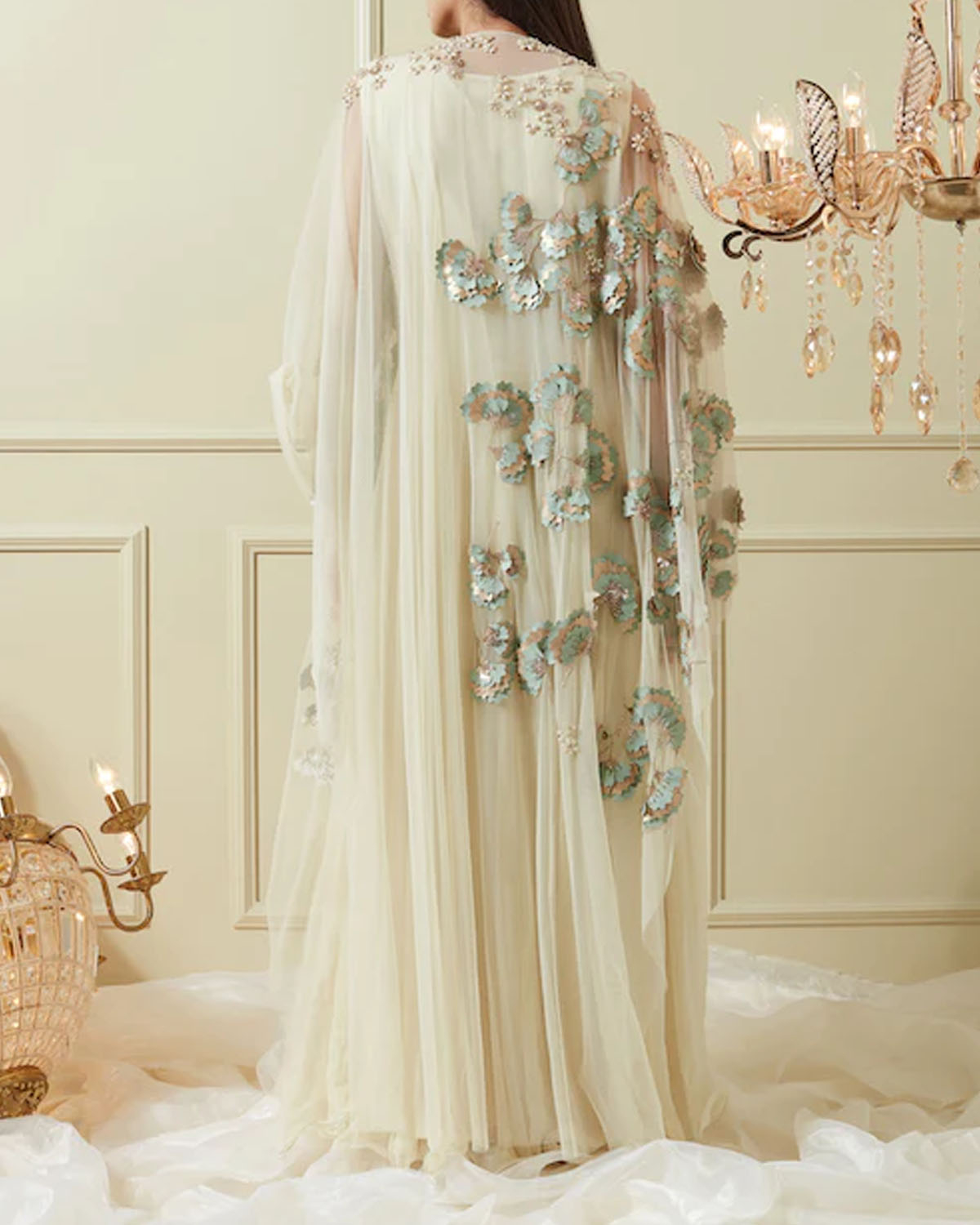 Mint Green Hana Kaftan Dress