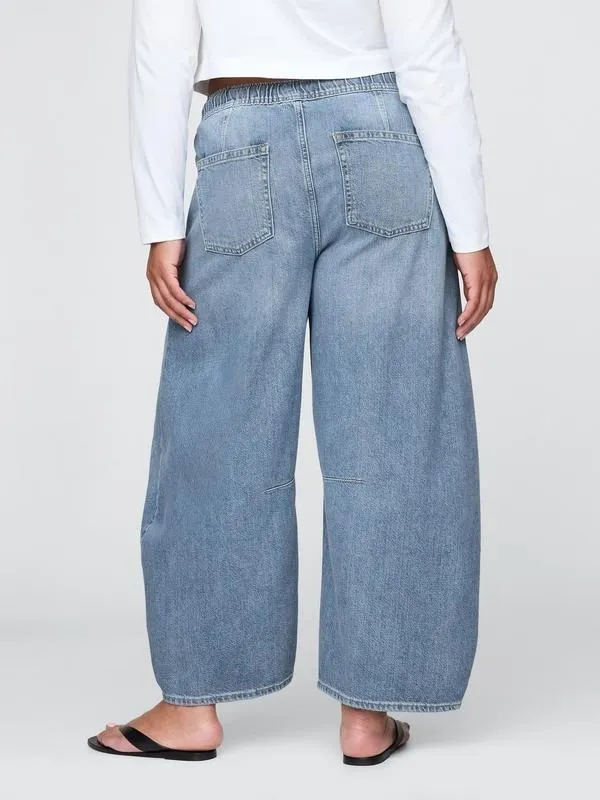Women's Mid Rise UltraSoft Easy Horseshoe Jeans