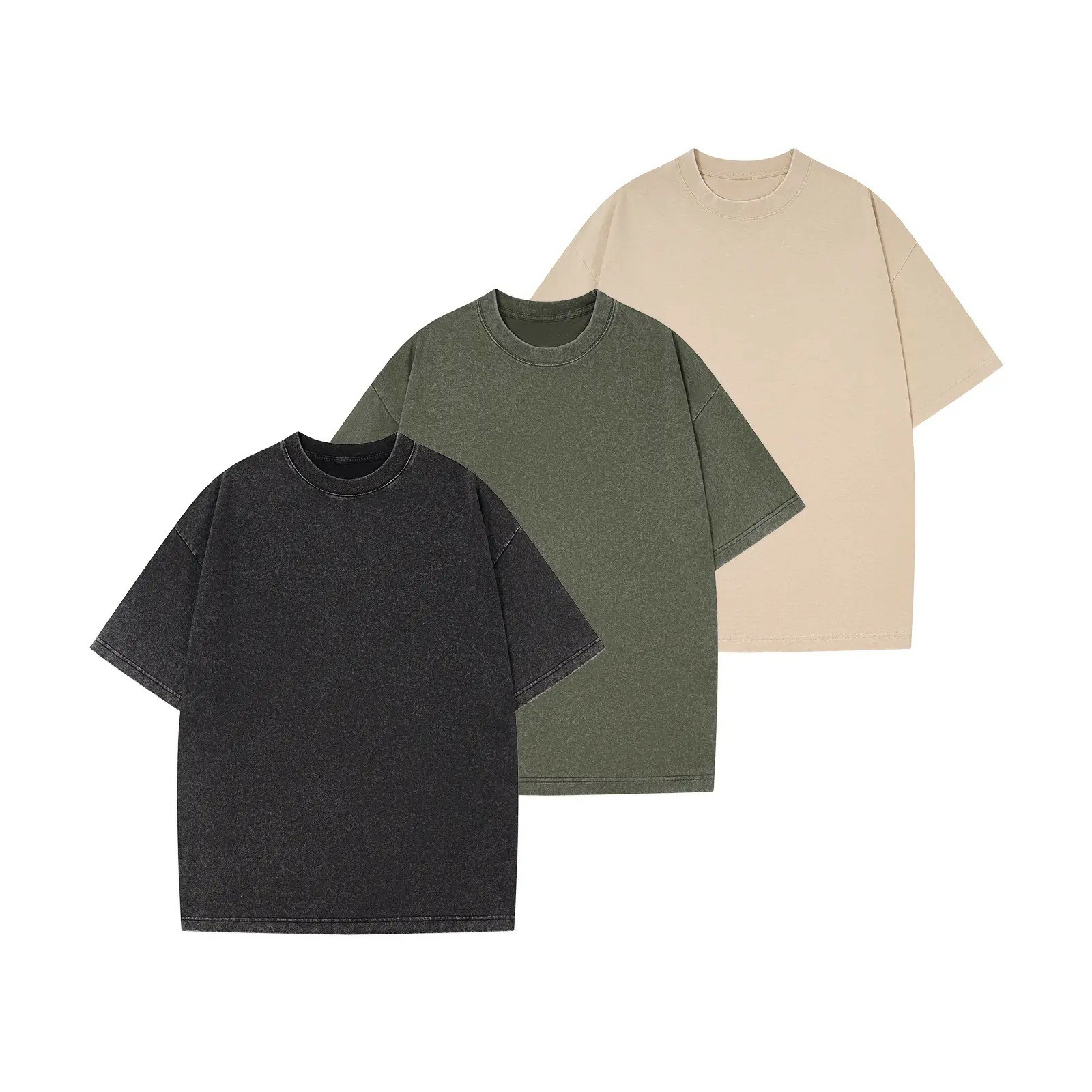 Vintage Oversized Cotton T-Shirt – Unisex Streetwear Loose Fit Tee