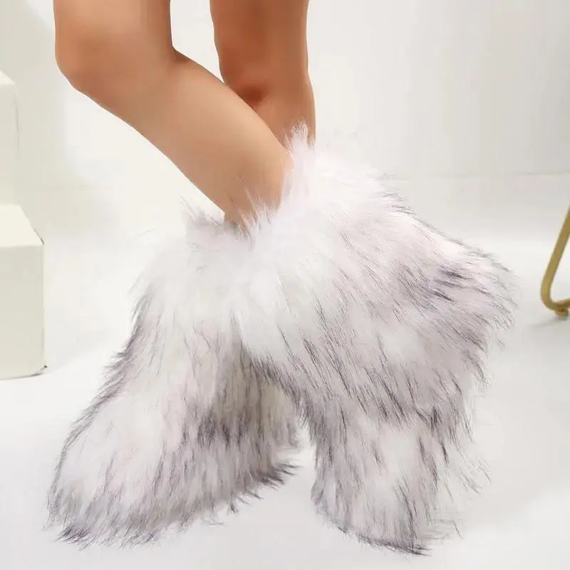 🔥Clearance sale,Limited to Christmas only 🔥Women's Trendy Fur Winter Boots