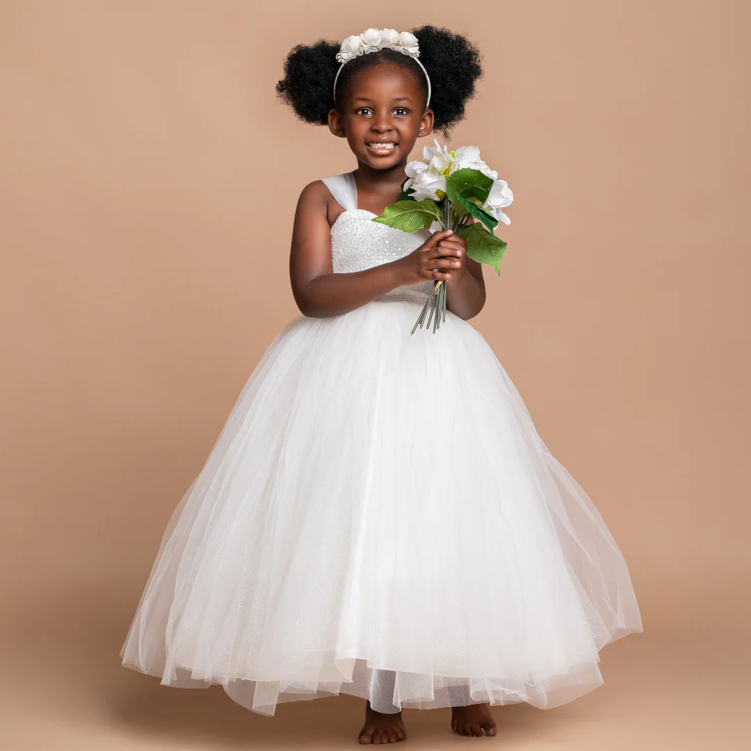 Ice White Cinderella Dress