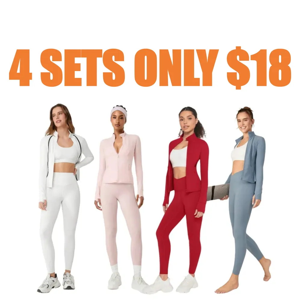 Jacket and Yoga Leggings Daily Set