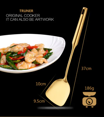 Golden Kitchen Utensil Set