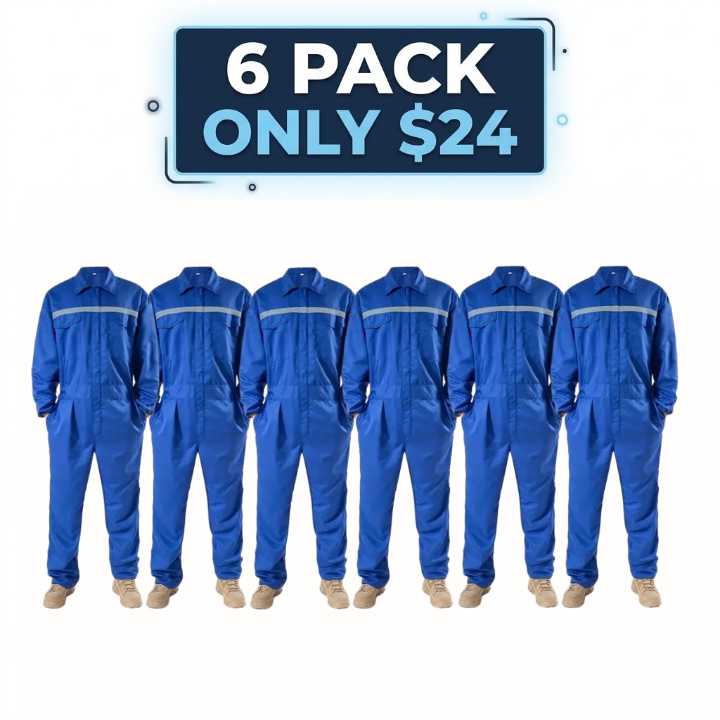 Men's One-Piece Overalls Set