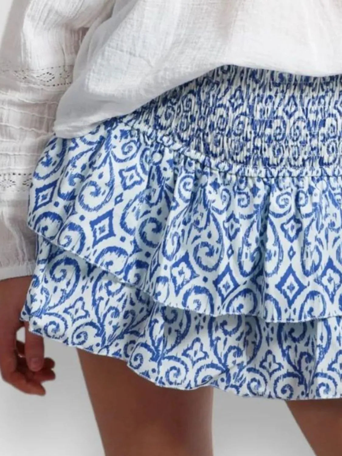 Layered Mini Skirt