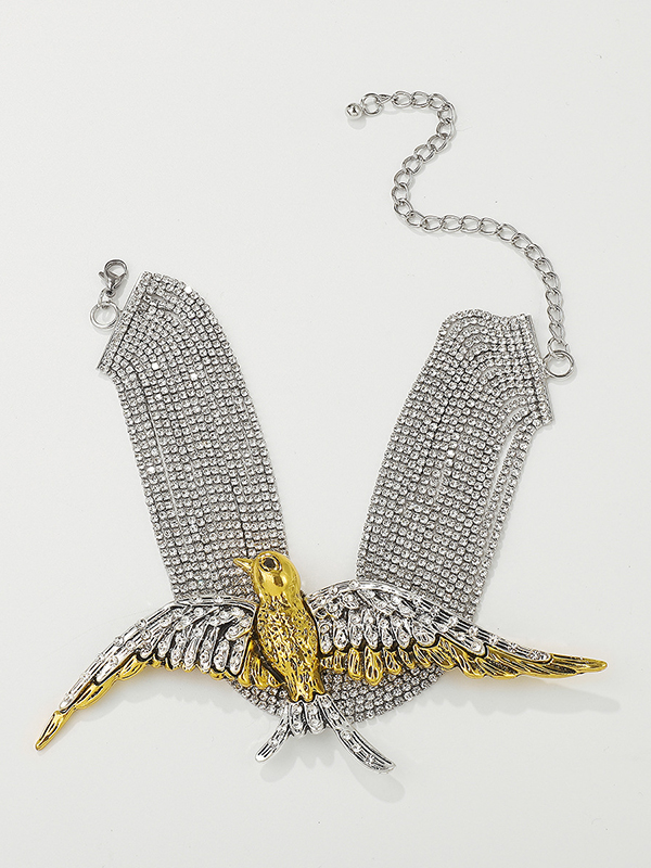 Bird Shape Tasseled Necklaces Accessories Dainty Necklace