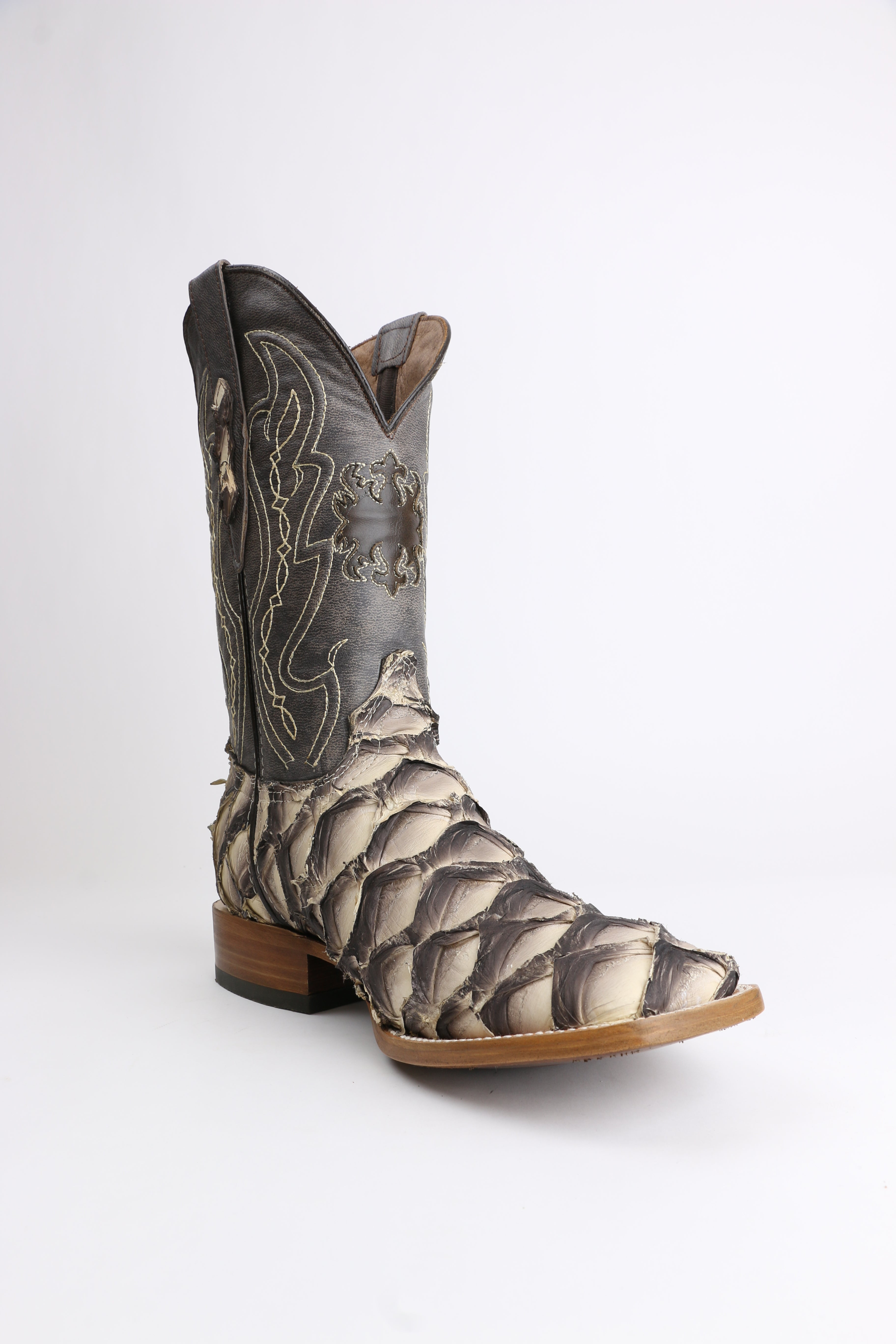 Chero's Premium Exotic Pirarucu Ivory Shadow Clearance Sale 70%OFF