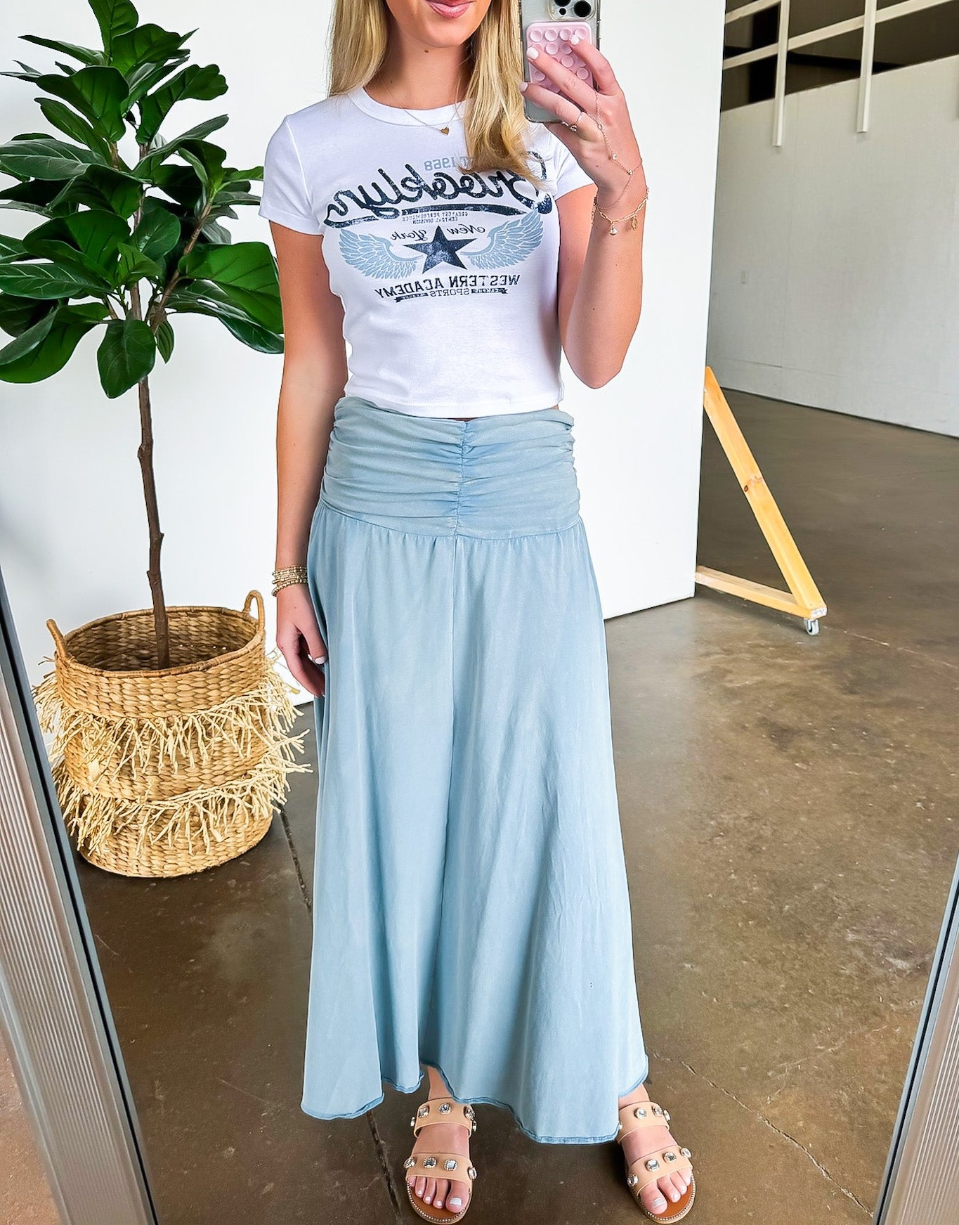 Effortless Comfort Convertible Mineral Washed Dress