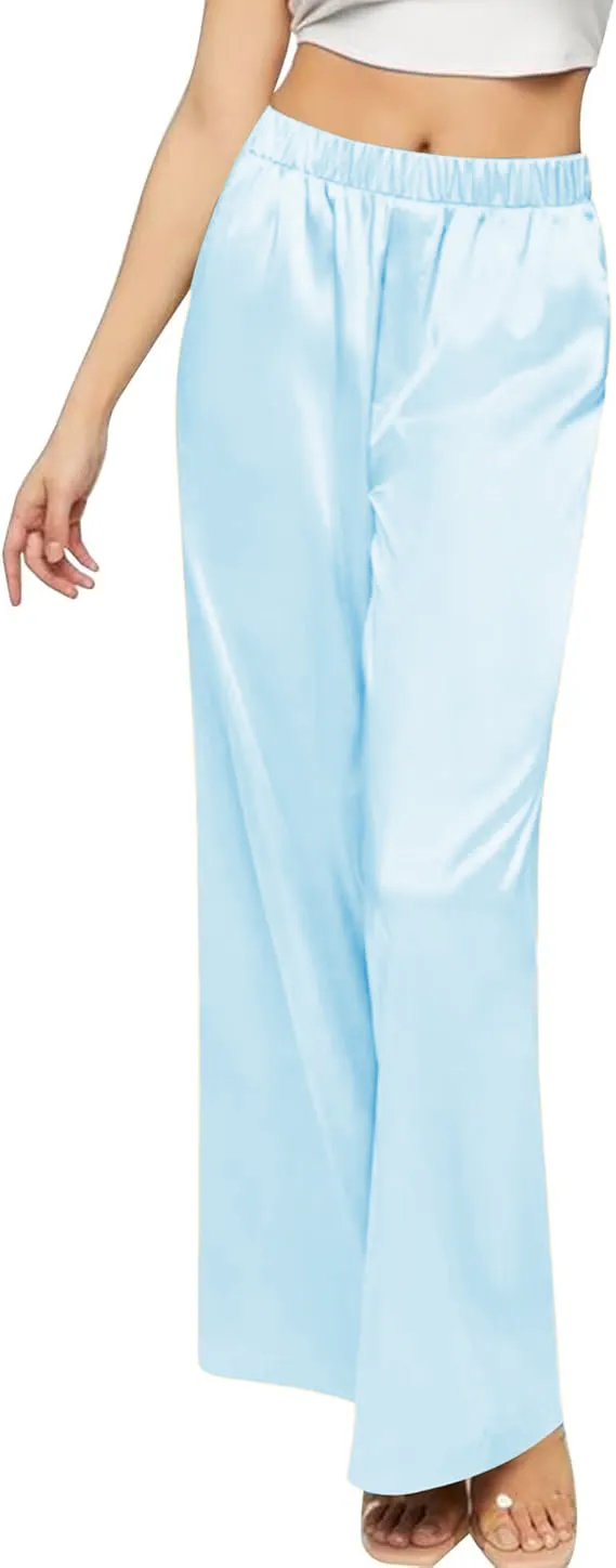 Women's Silk Trousers