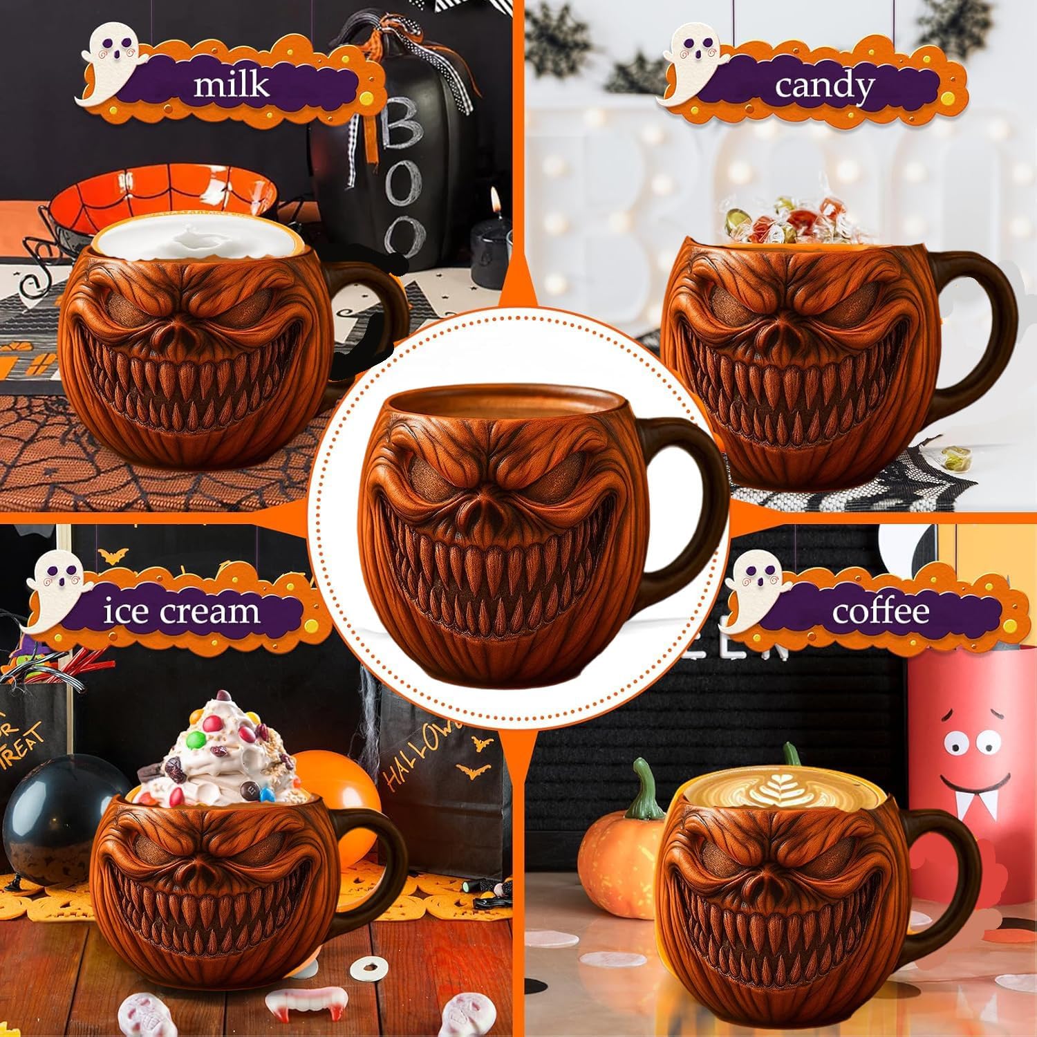 Evil Pumpkin Mug
