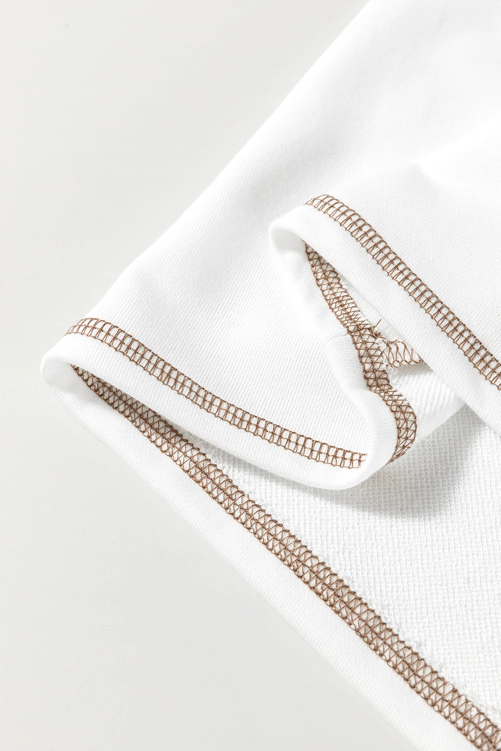 Striped Bracelet Sleeve Raglan Patchwork Top