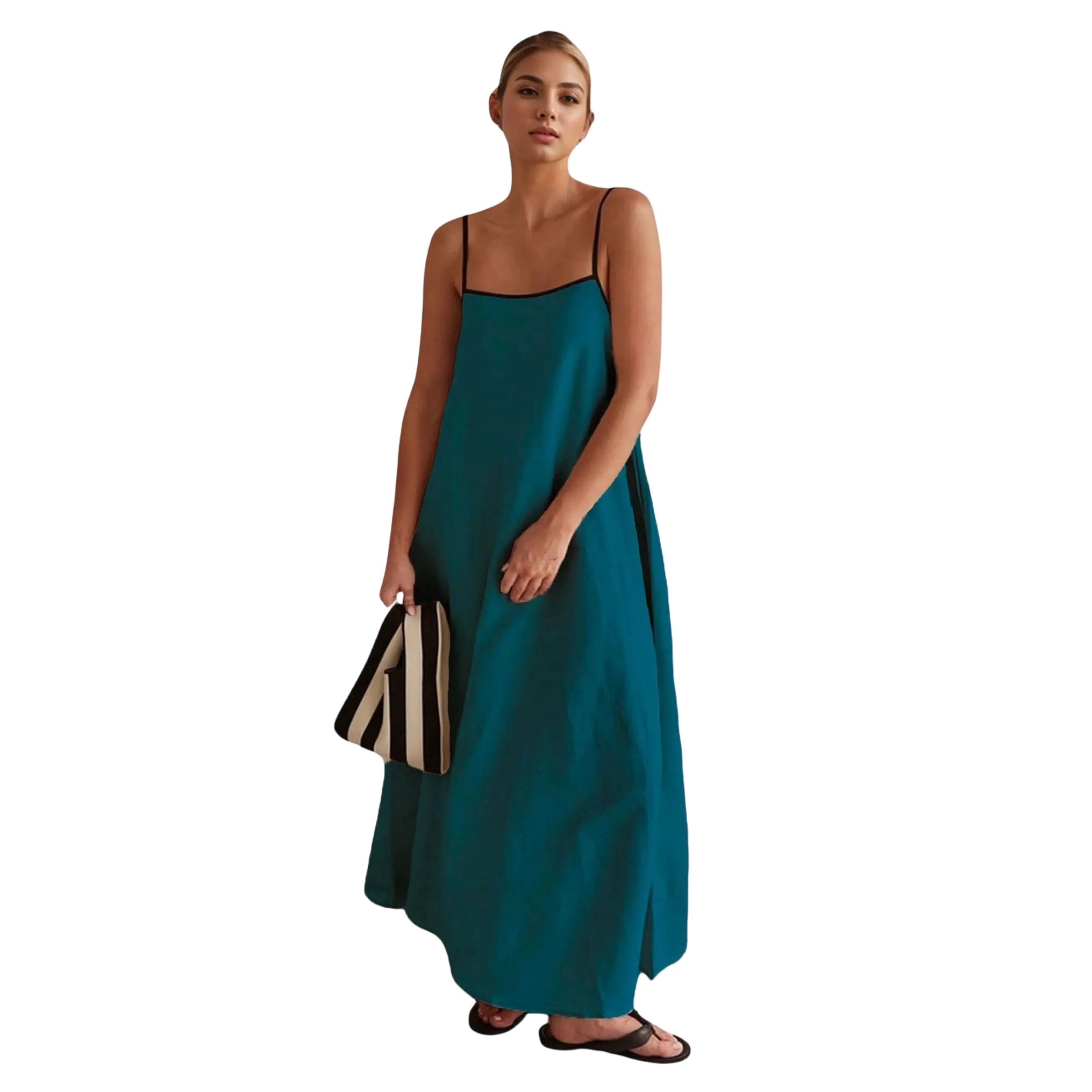 Elegant Sleeveless Maxi Dress for Women