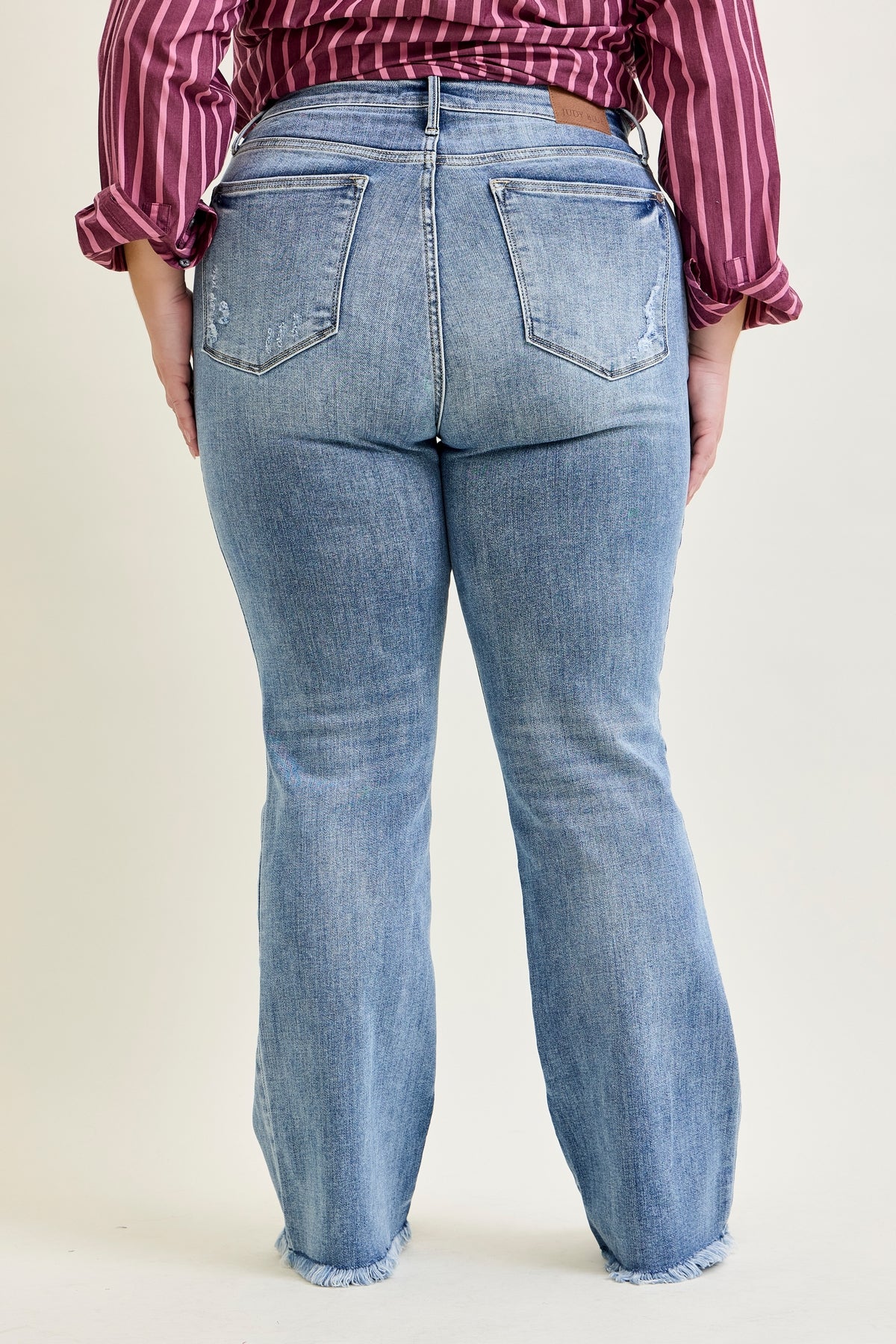 Daisy Bootcut with Fray Hem - PLUS