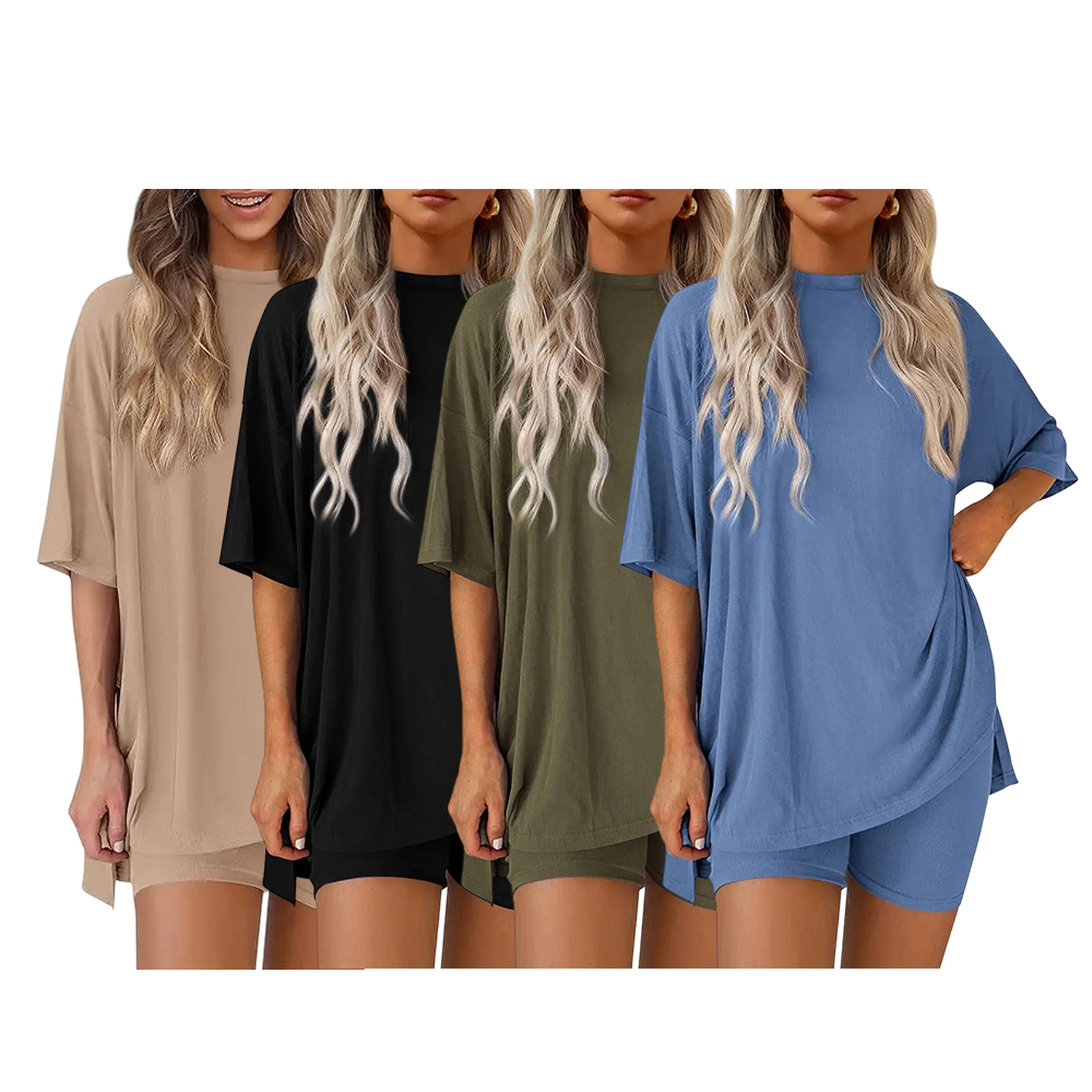 Pocket Biker Shorts Minimalist Lounge Wear Soft Viscose Fabric Comfy Homewear Cozy Pjs