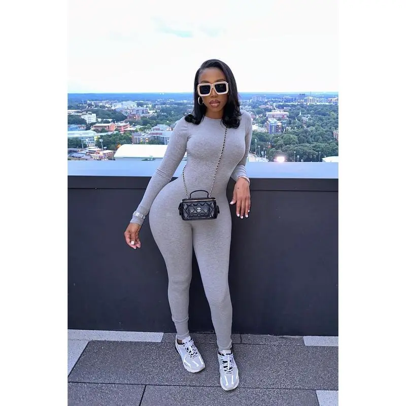 Knitted Jumpsuit Set