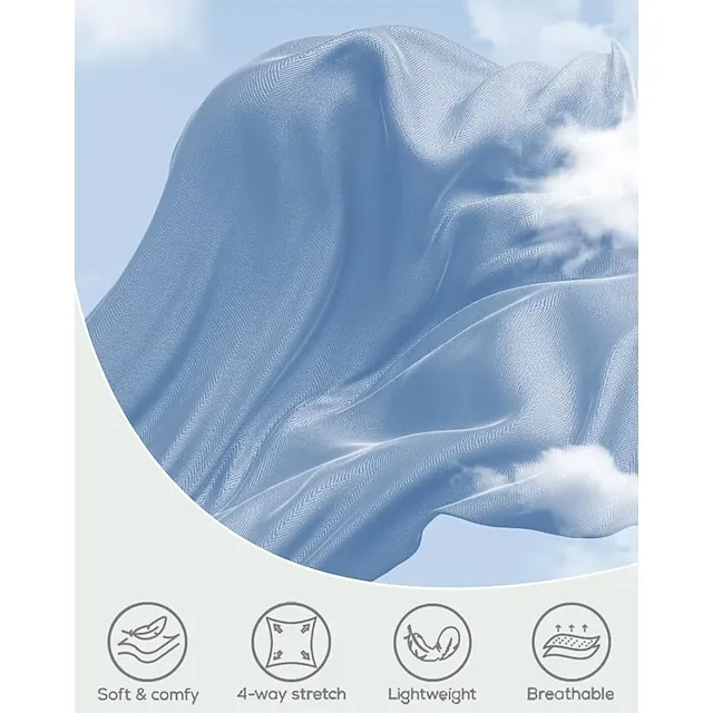 Women's Tennis Skirts Golf Skirts Breathable Quick Dry With Pockets Tennis Clothing Golf Apparel 2 in 1 Golf Tee Pocket Printed Summer Tennis Golf Badminton