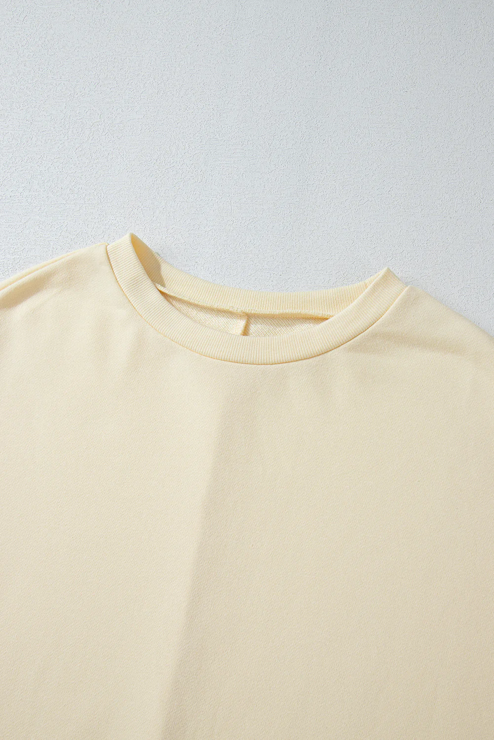 Geometric Printed Patchwork Long Sleeve Round Neck Top