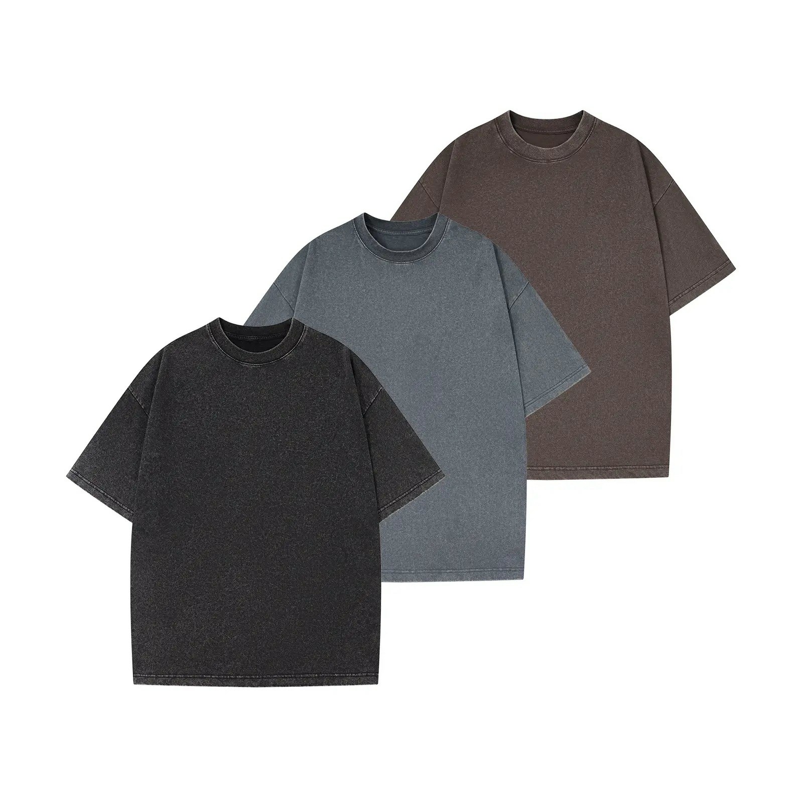 Vintage Oversized Cotton T-Shirt – Unisex Streetwear Loose Fit Tee