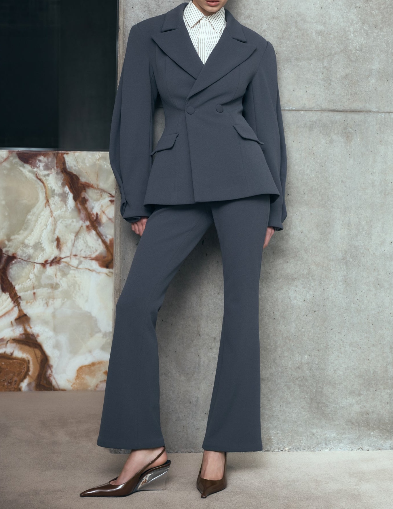 Shadow Fit And Flare Pant