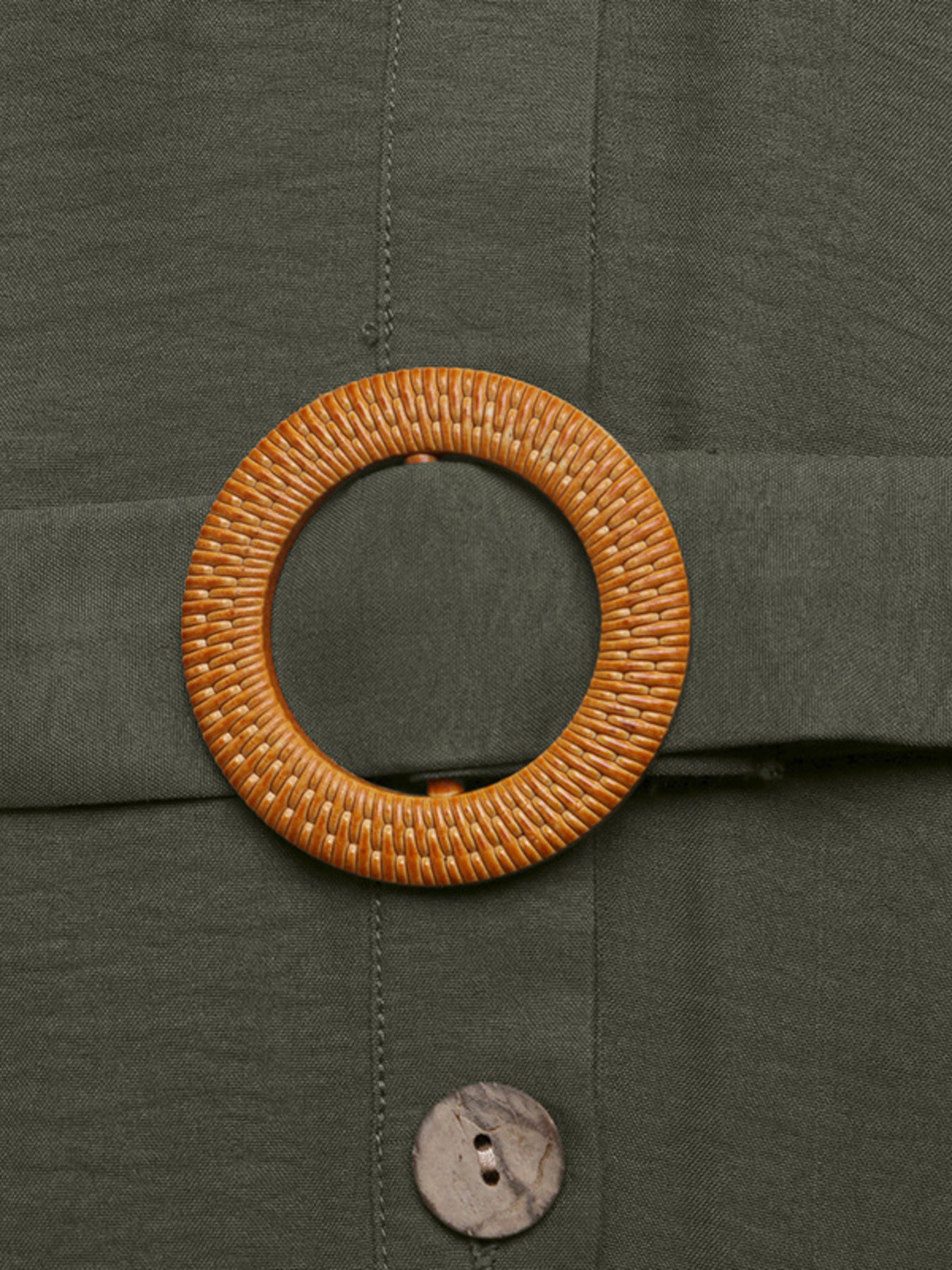 Sleeveless Button-Down Tiered Midi Dress