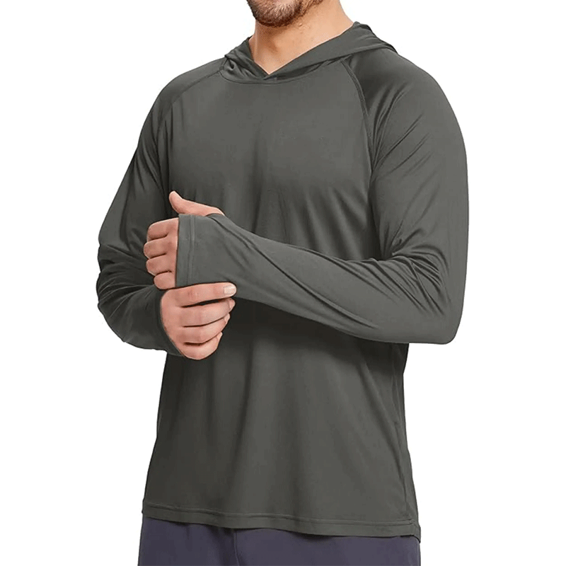 ☀️ Men's UPF 50+ Sun Protection Hoodie with Face Cover