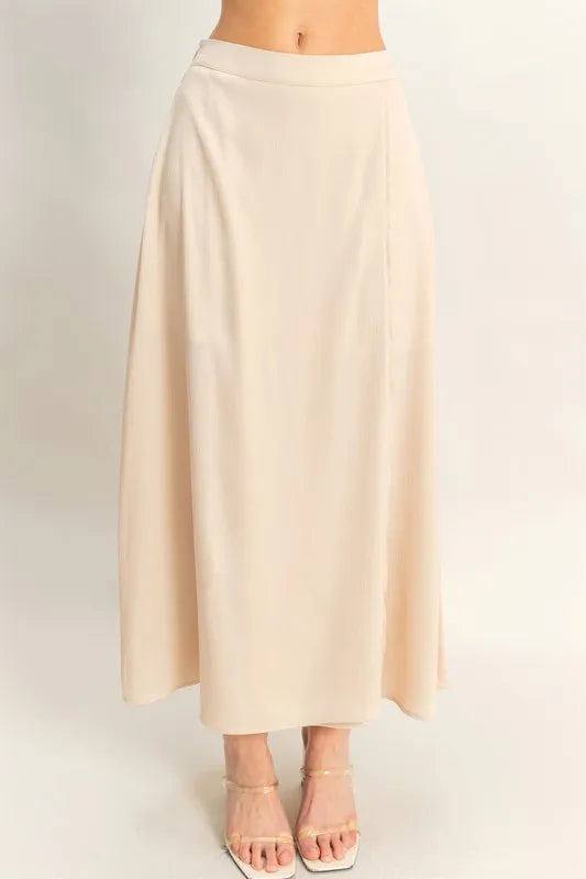 Sleeveless Top and Maxi Skirt Set