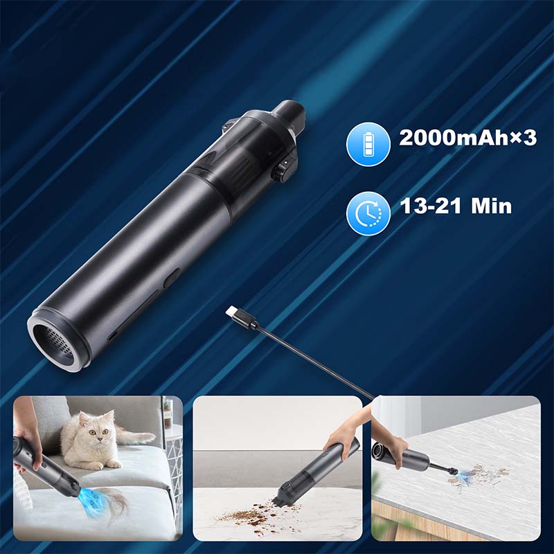 High Power Handheld Cordless Car Vacuum Cleaner